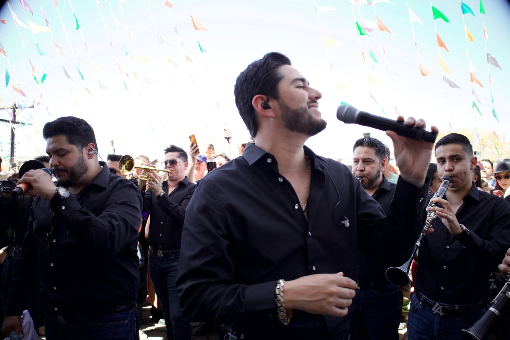 $!Banda La Adictiva anima celebración del Día de San José en Mesillas, Concordia