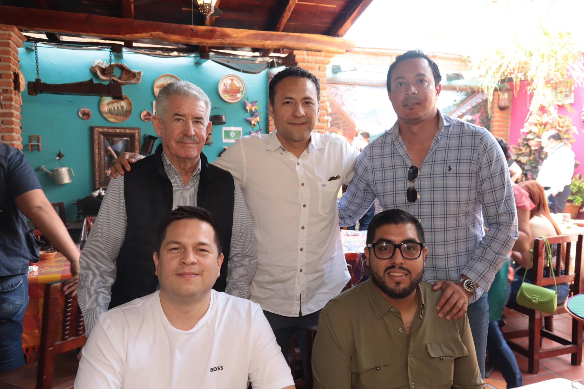 $!César Arroyo, Gaddiel Hernández, Adauto Flores, Jorge Figueroa y Ernesto Palafox.