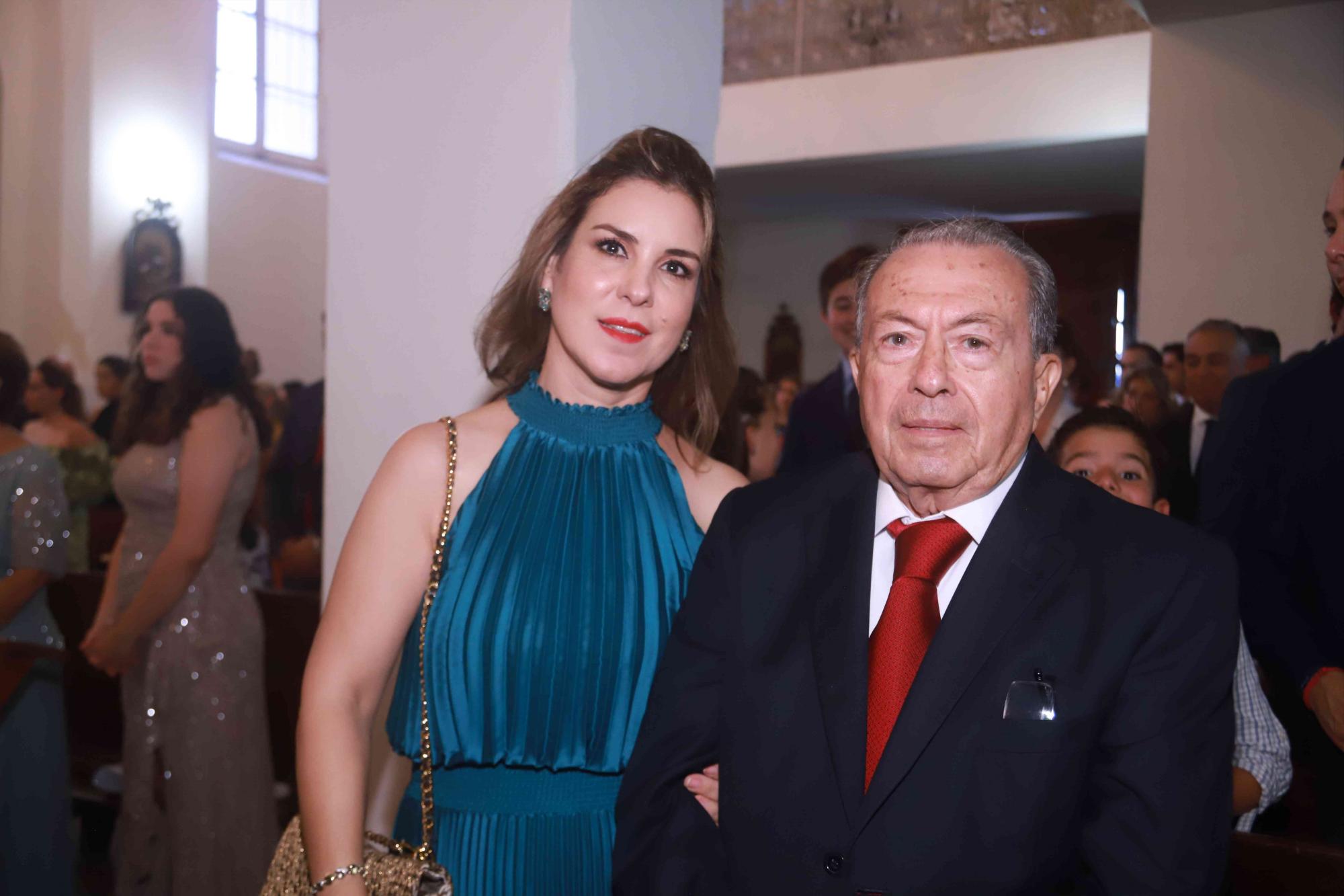 $!Cristina Velarde y Leovi Carranza.