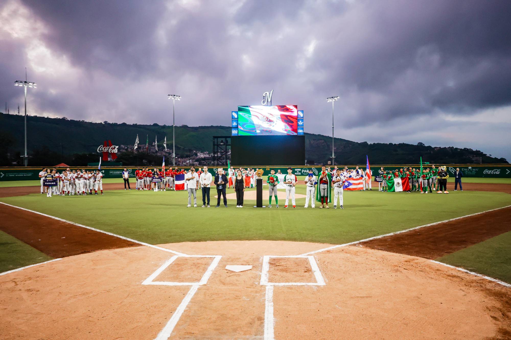 $!Inauguran Serie del Caribe Kids 2026 en el Coloso del Pacífico de Nayarit