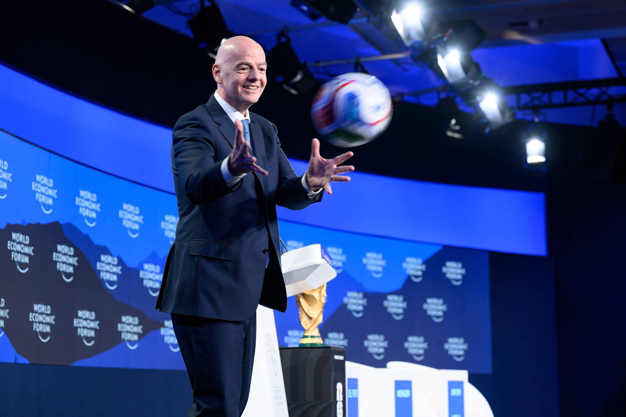 $!Infantino respalda a Trump y asegura que el Mundial 2026 será un símbolo de paz