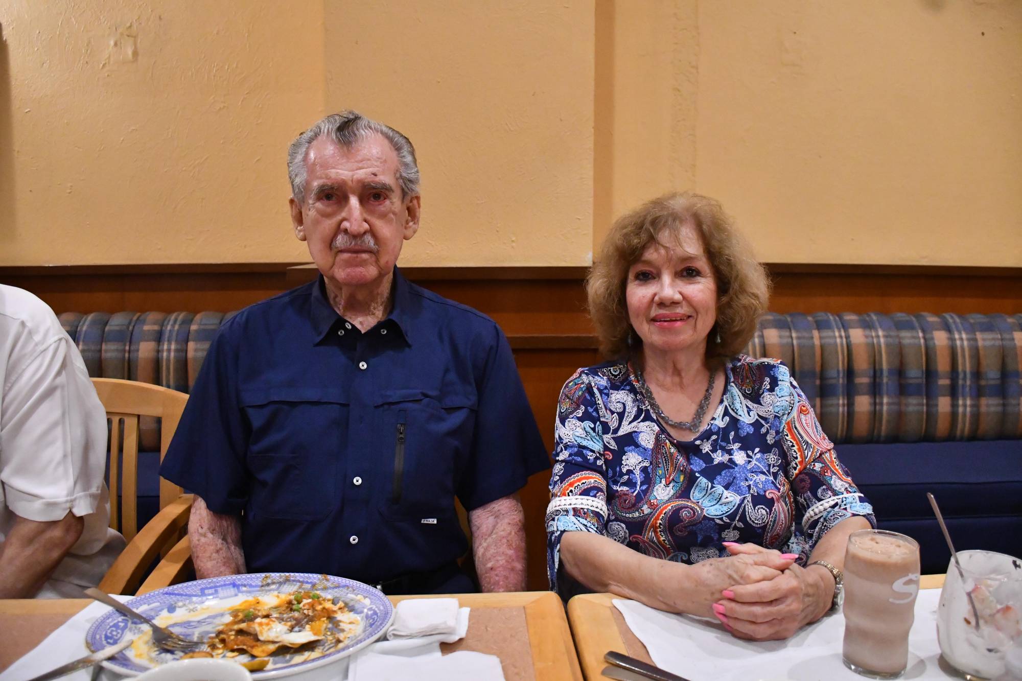 $!María Josefa Ramos y Eliseo Cabanillas.