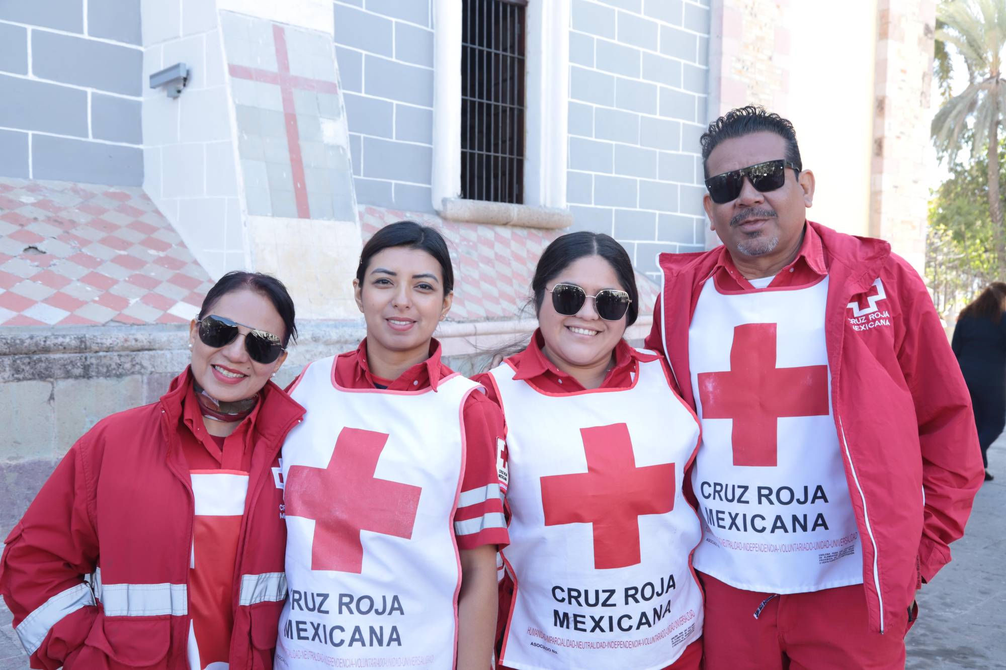 $!Mary Sánchez, María Galván, Estefany Bustamante y Érick Quintero.