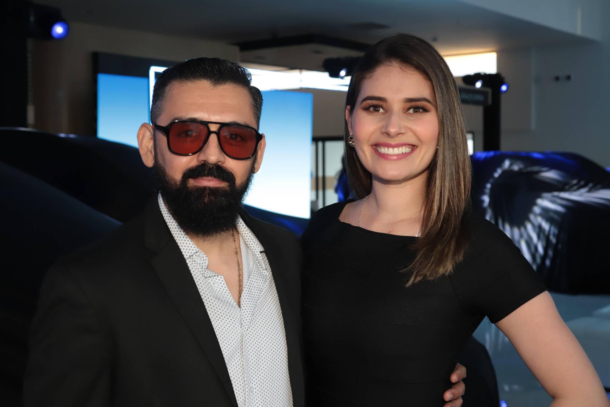 $!Ramón Salóp y Kenya Fernández.