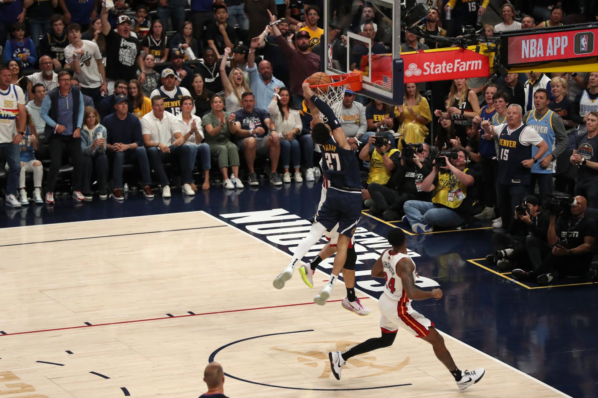 $!El Heat da el golpe en Denver e iguala la final