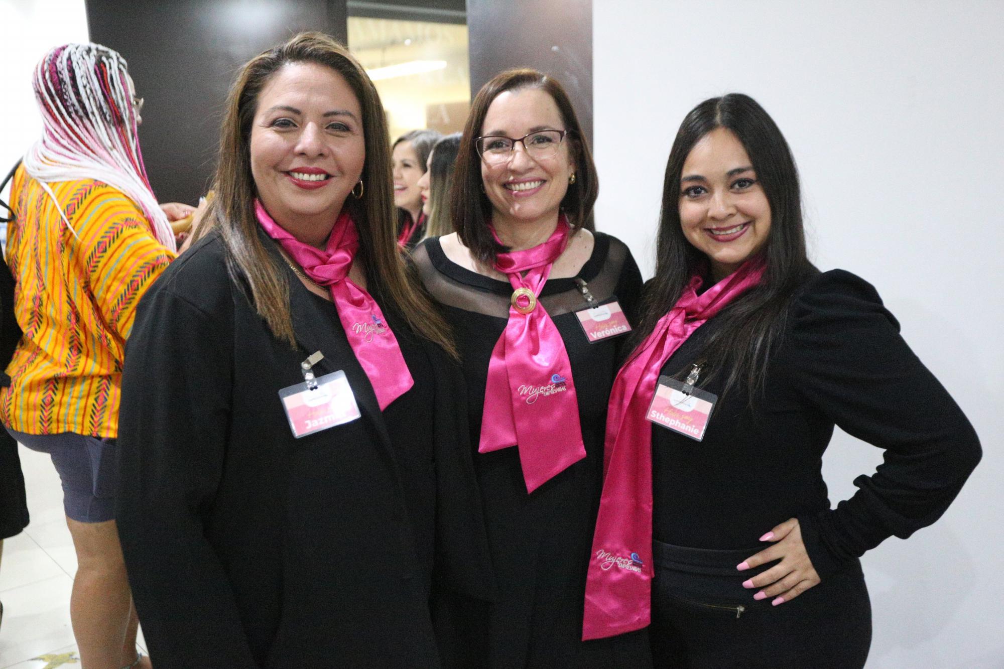 $!Jazmín Covarrubias, Verónica Casillas y Sthephanie Pacheco.