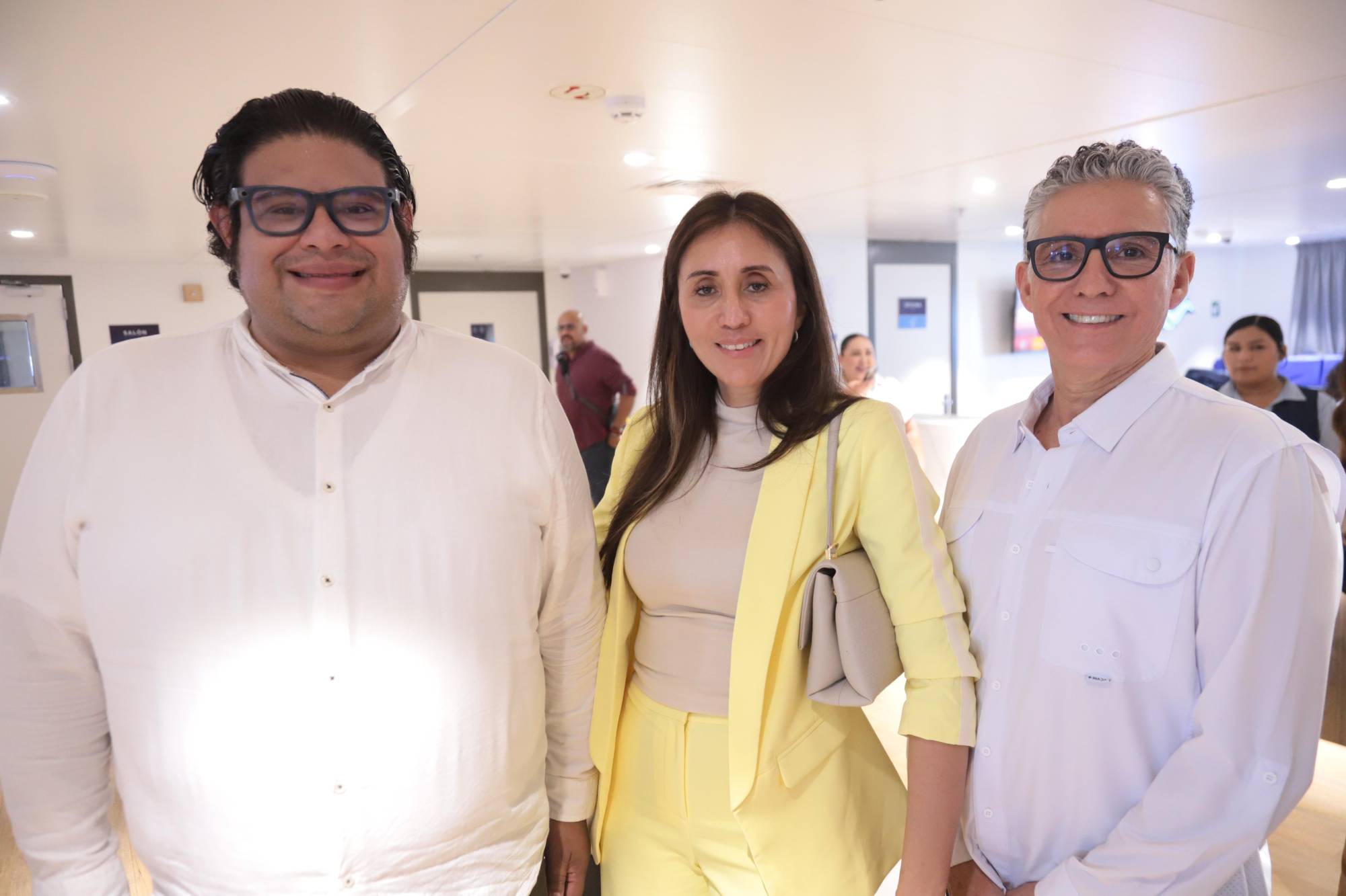 $!Tobías Lozano, Yudith Verónica Estrada y Guillermo Zerecero.