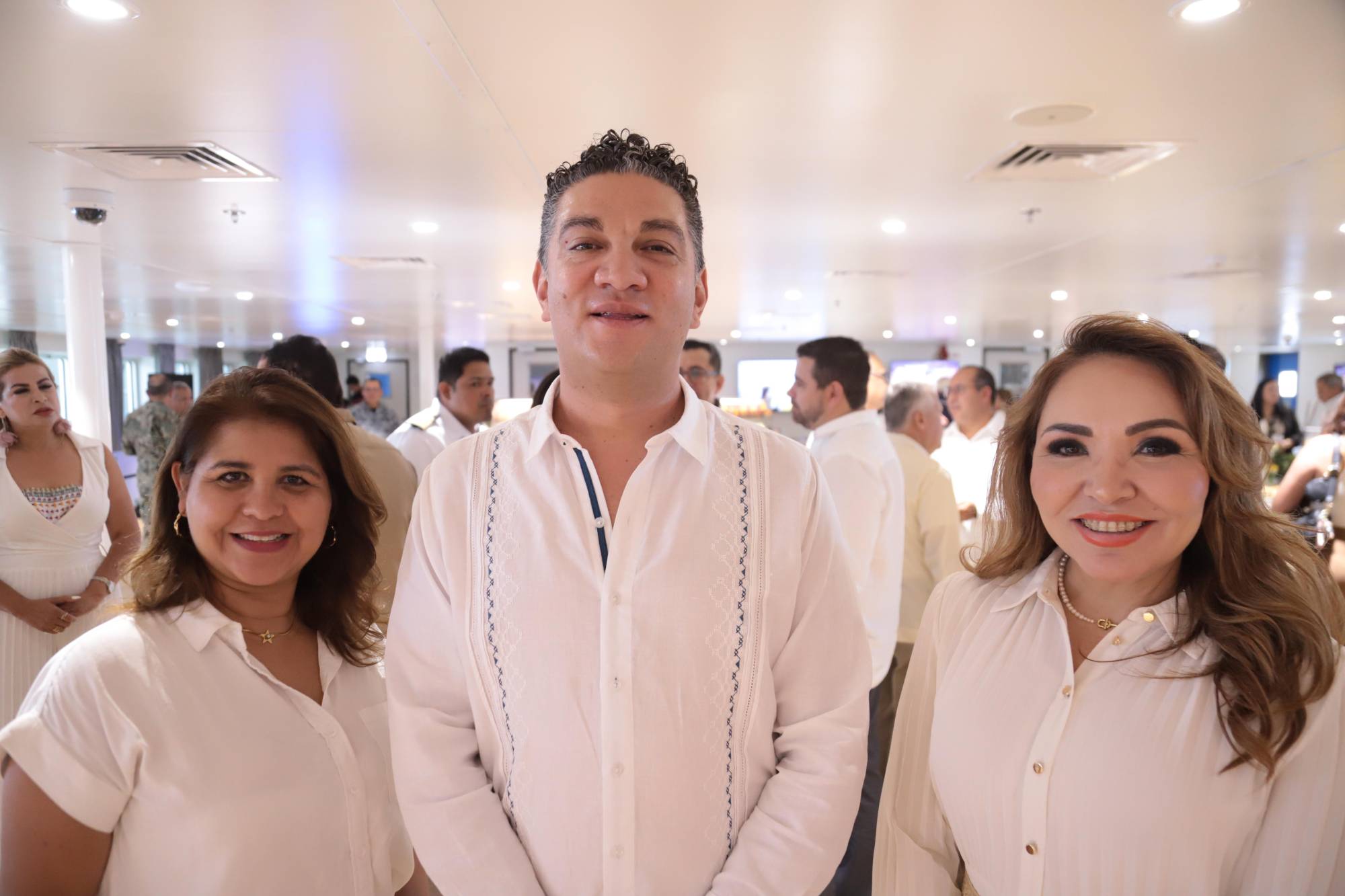 $!Jany de López, Alexis Godoy y Rosy Delgado.