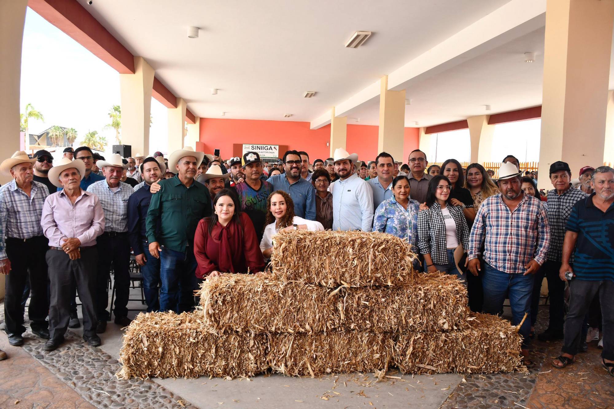 $!Entrega Gobierno de Culiacán pacas de maíz a ganaderos para mitigar falta de alimento