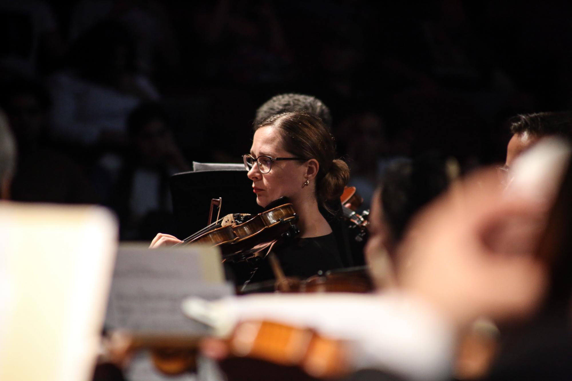 $!Los músicos interpretaron la Sinfonía no. 2 en Re mayor, de Sibelius.