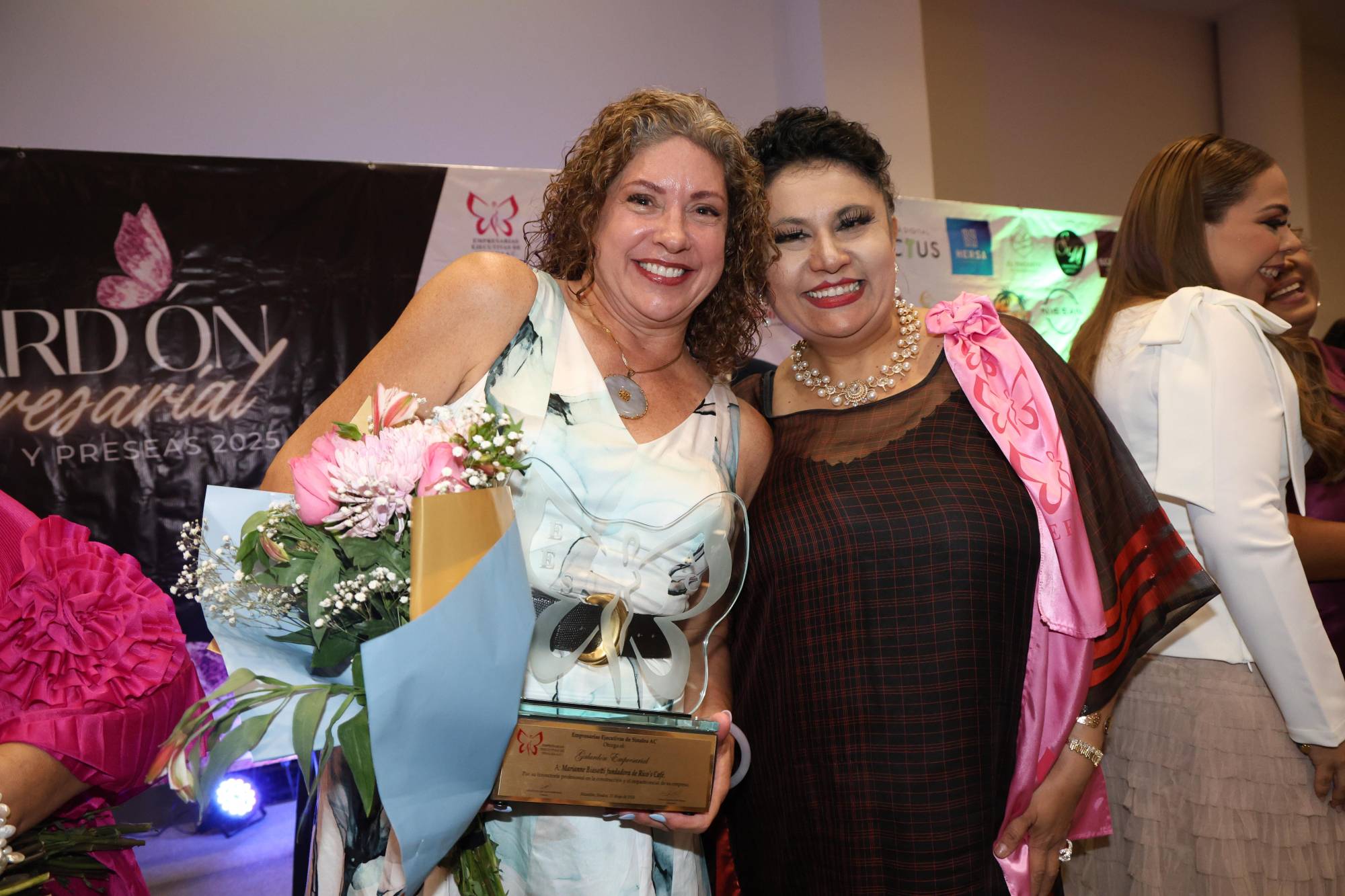 $!Marianne Biasotti junto a Catalina Araceli Castañeda.