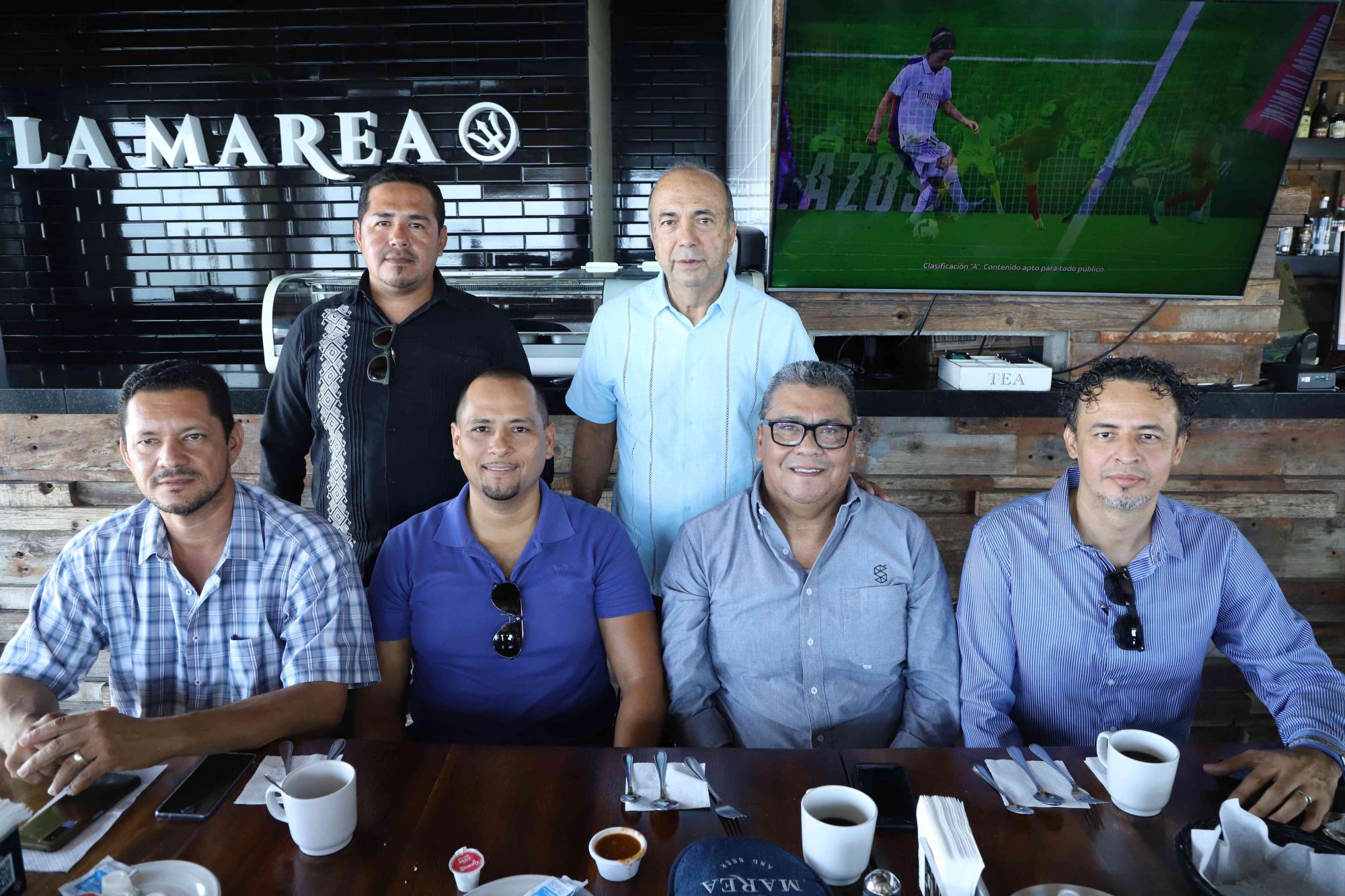 $!Iván Roque, José Luis Salazar, Jesús Gamboa, Jesús Rodríguez, Antonio Sanabría y César Sandoval.