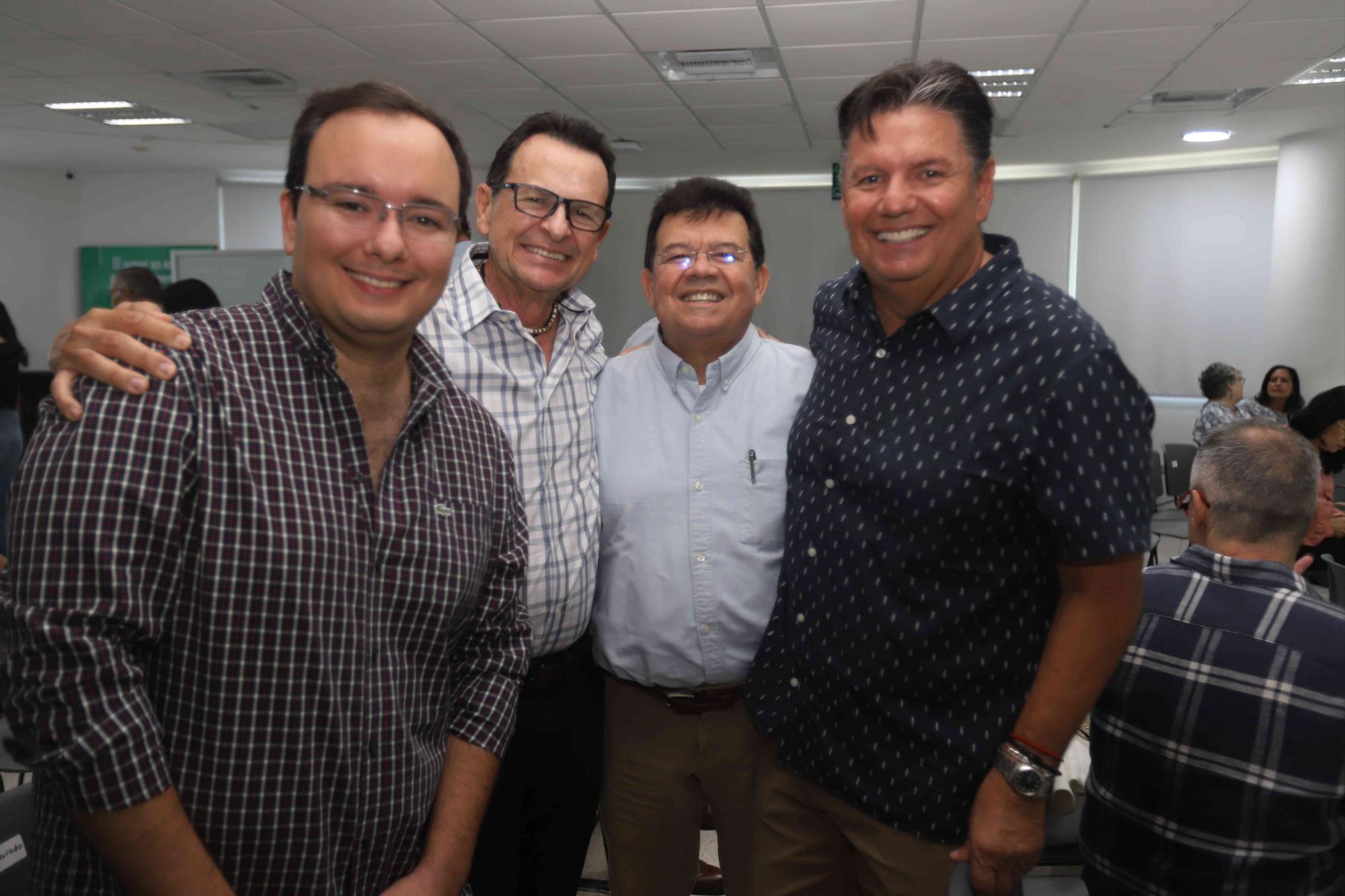 $!Ismael Barros Zorrilla, Luis Medrano, Humberto e Ismael Barros Cebreros.