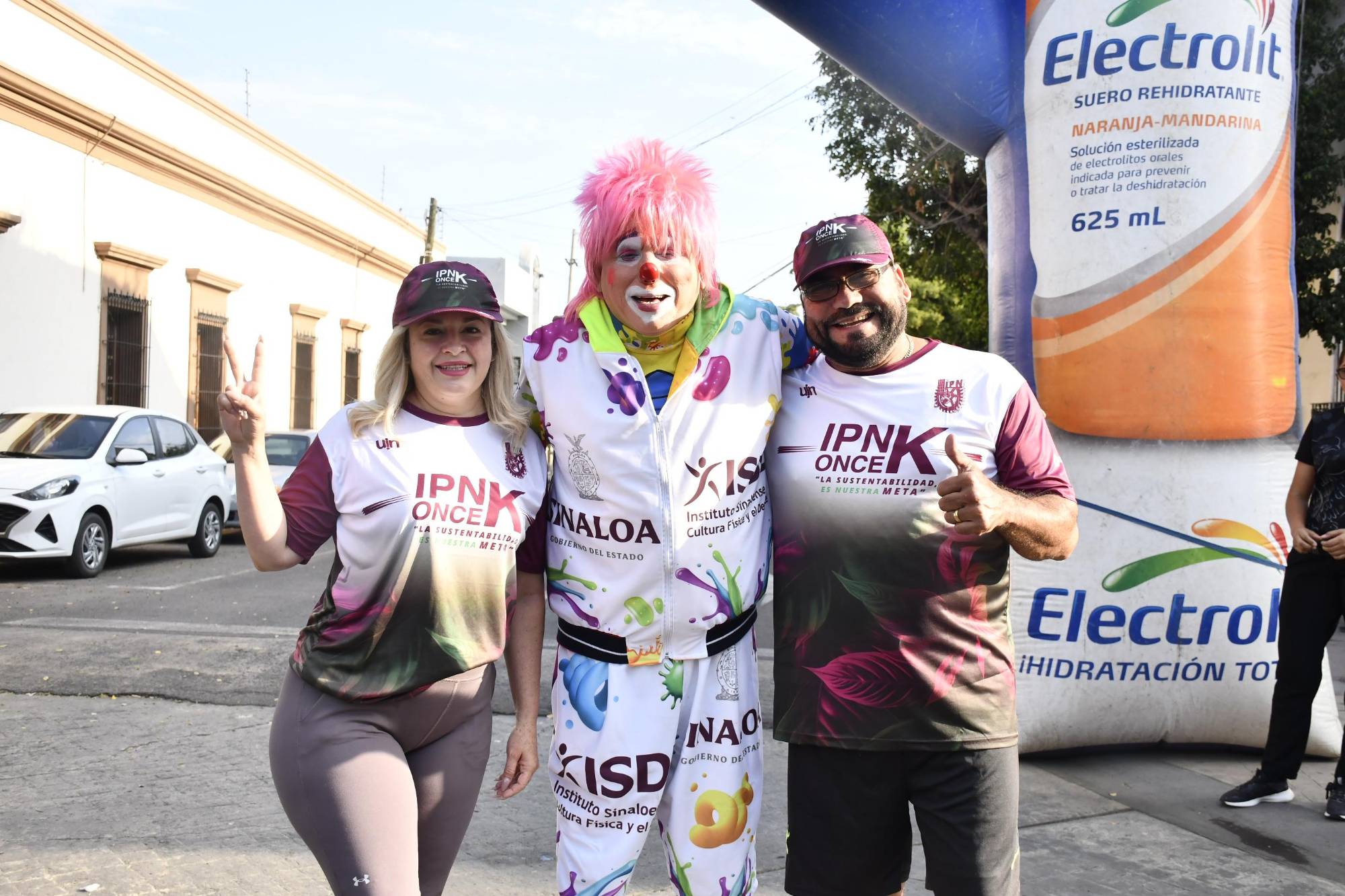 $!Marla Astorga, Miguel Millán y Esteban, el Payaso Cometín.