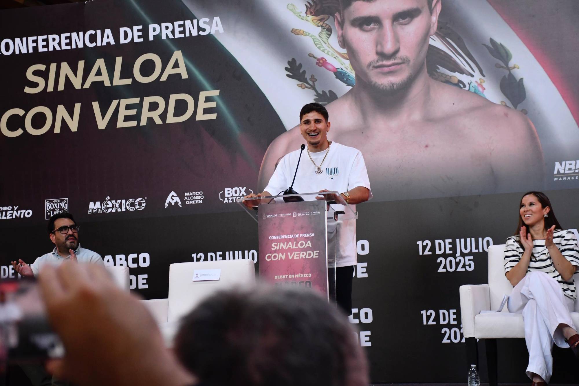 $!Culiacán, el primer ring profesional mexicano de Marco Verde ‘El Green’