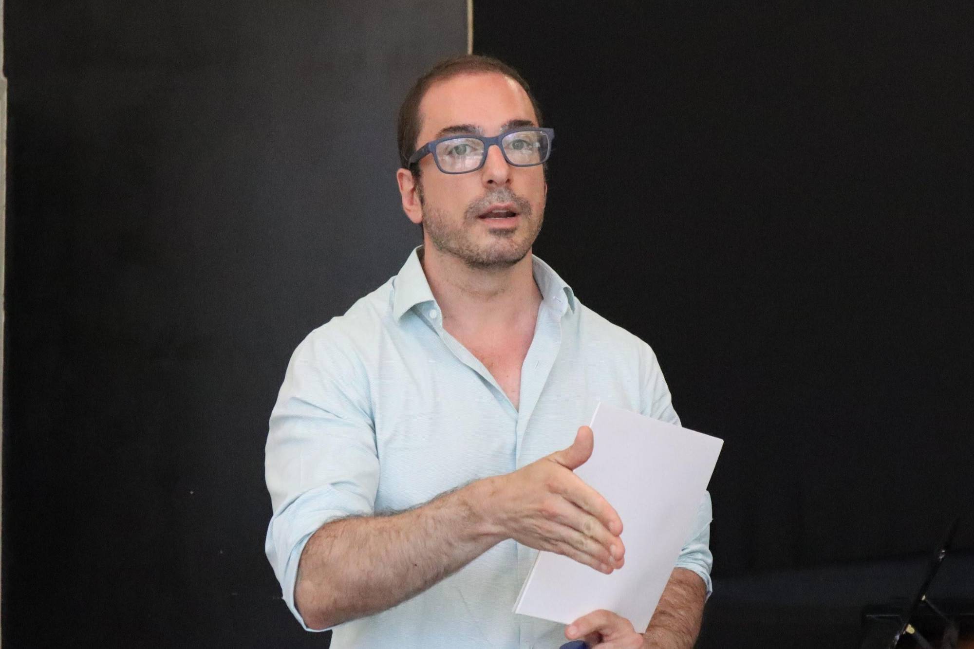 $!Andrés Sarre, preparador vocal y pianista repasador, titular de la Cátedra “Antonio Haas”.