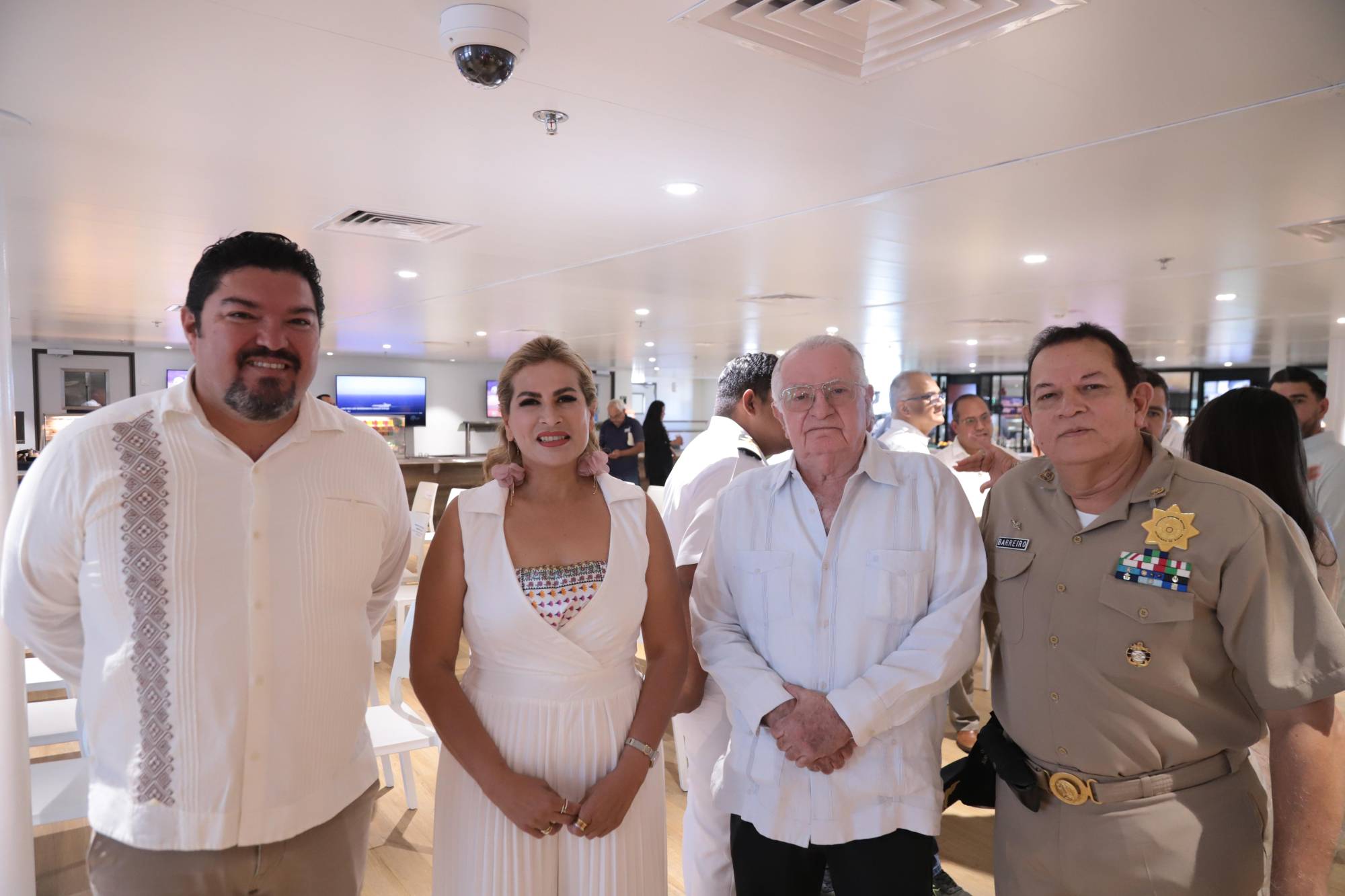 $!Alí Zamudio, Milay Quintero, Mariano Ruano y Luis Antonio Barreiro.