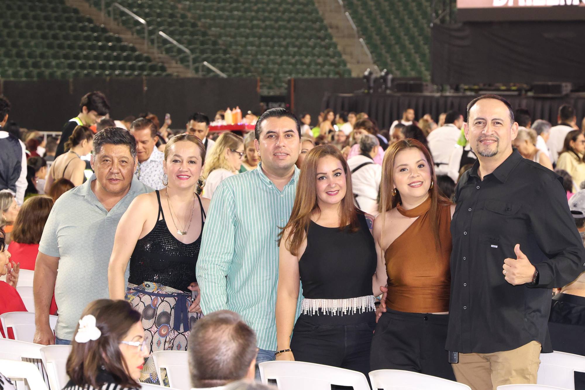 $!Mario González, Miriam Osuna, Aldo Quevedo, Gina Lira, Diana Cisneros y Sergio Acoltzi.