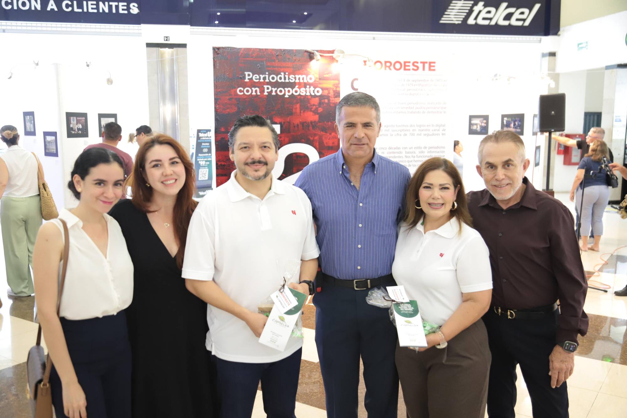 $!Paola Sánchez, Olivia Guzón, Adrián López Ortiz, Israel Sandoval, Elizabeth Peraza y José Gámez.