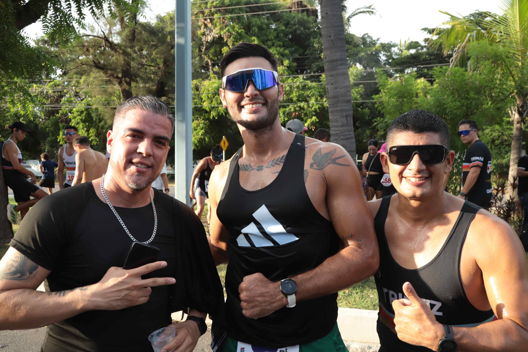 $!Saúl Sánchez, Érick Torres y Obier Hernández.