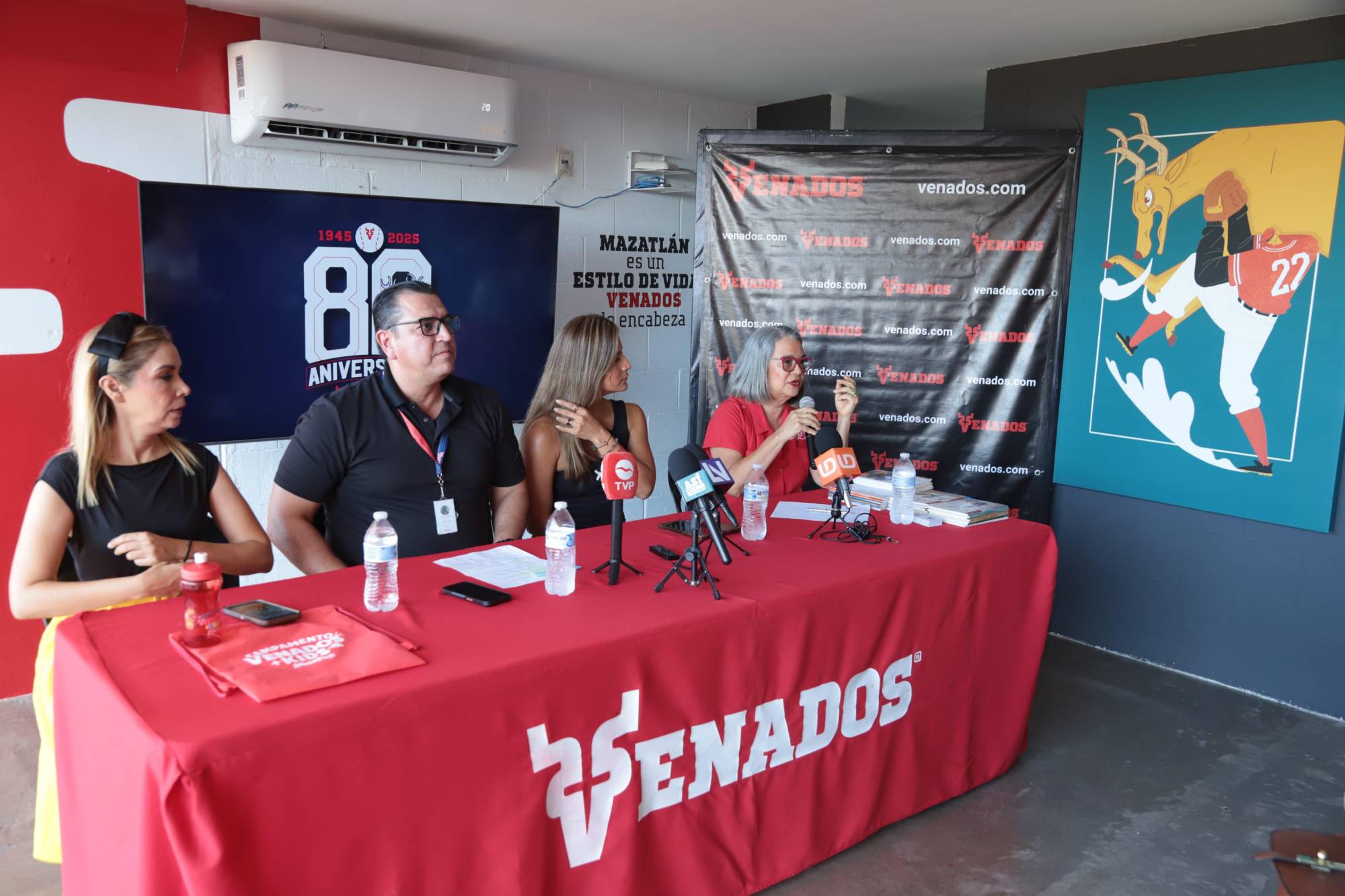 $!Venados de Mazatlán continúa celebrando su 80 aniversario con varias actividades