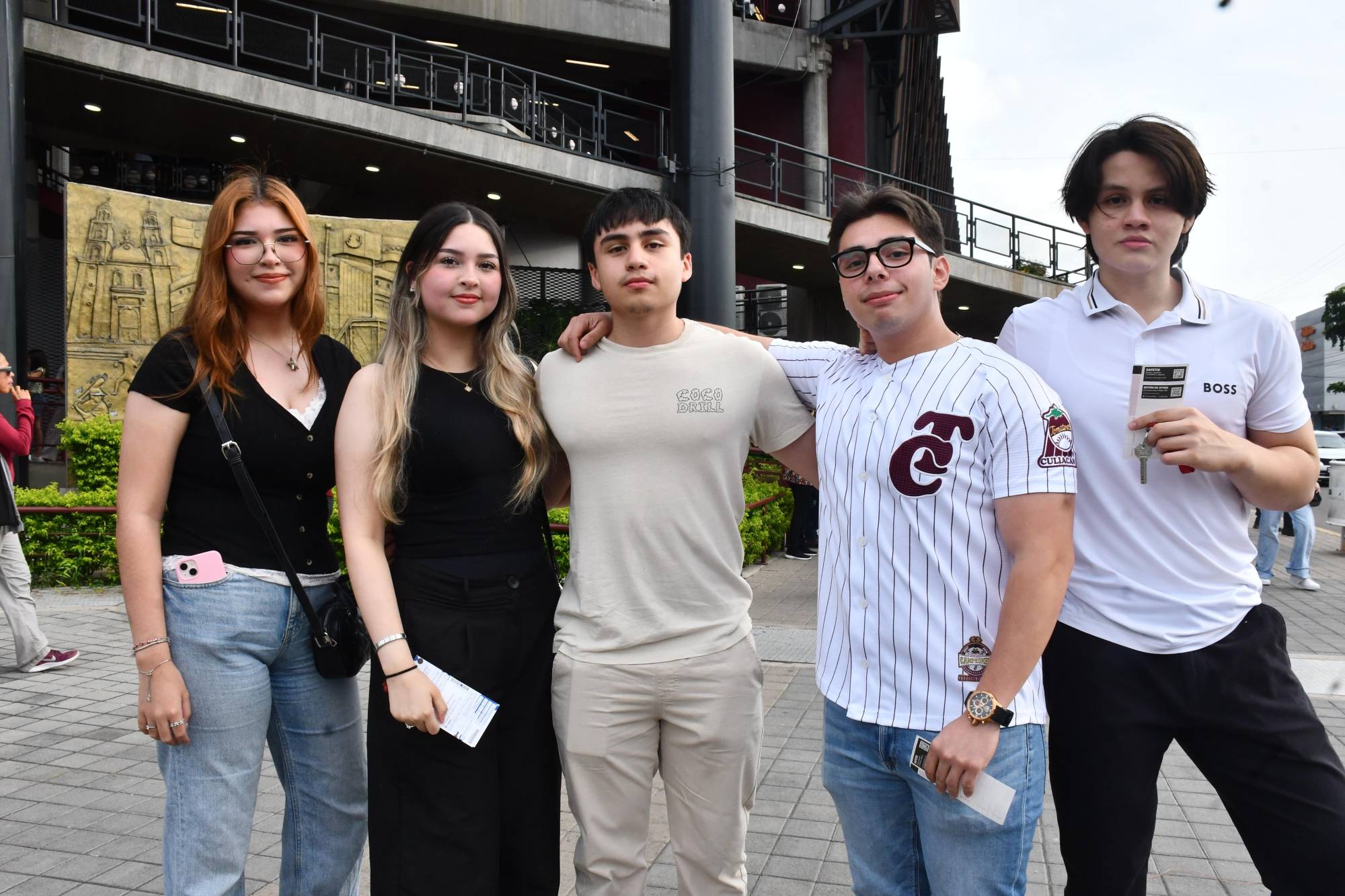 $!Andrea Félix, Paola Félix, Fernando Zamudio, Fernando Medina y Santiago Zamudio.