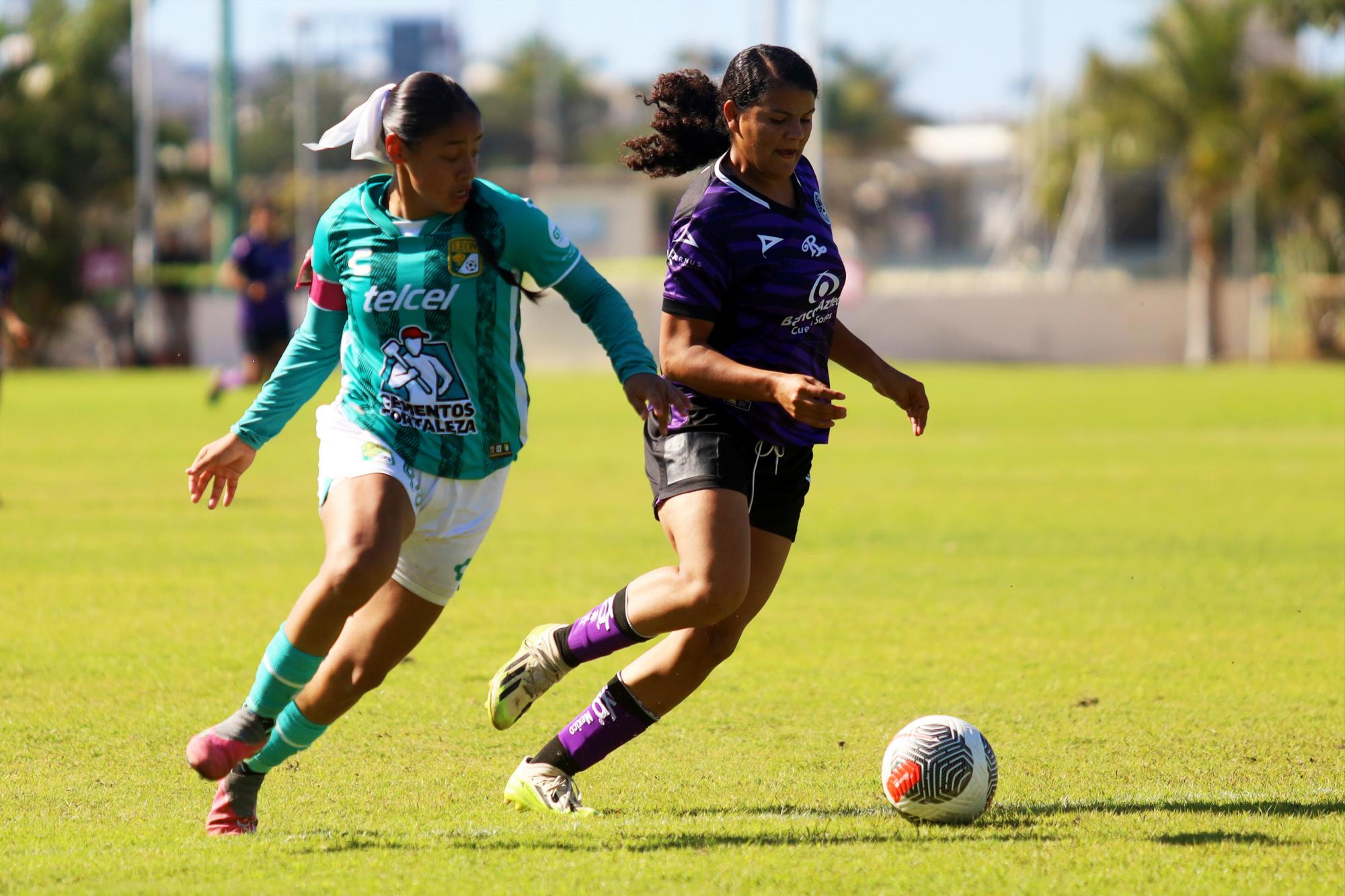 $!Mazatlán Femenil Sub 19 suma ante León sus primeros puntos