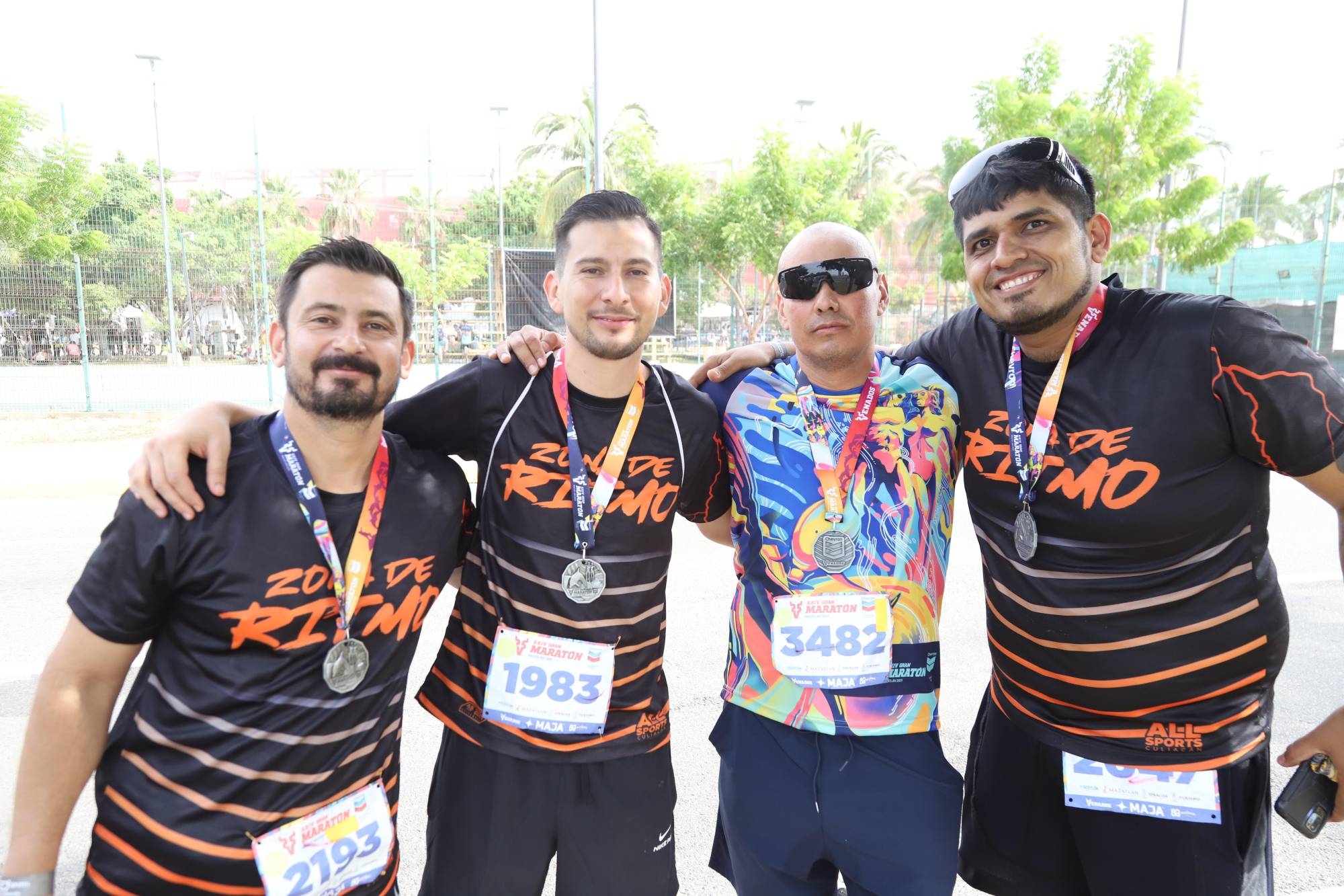 $!Jesmar Gálvez, Guillermo Ortiz, Jesús Rojas y Édgar Mendoza.