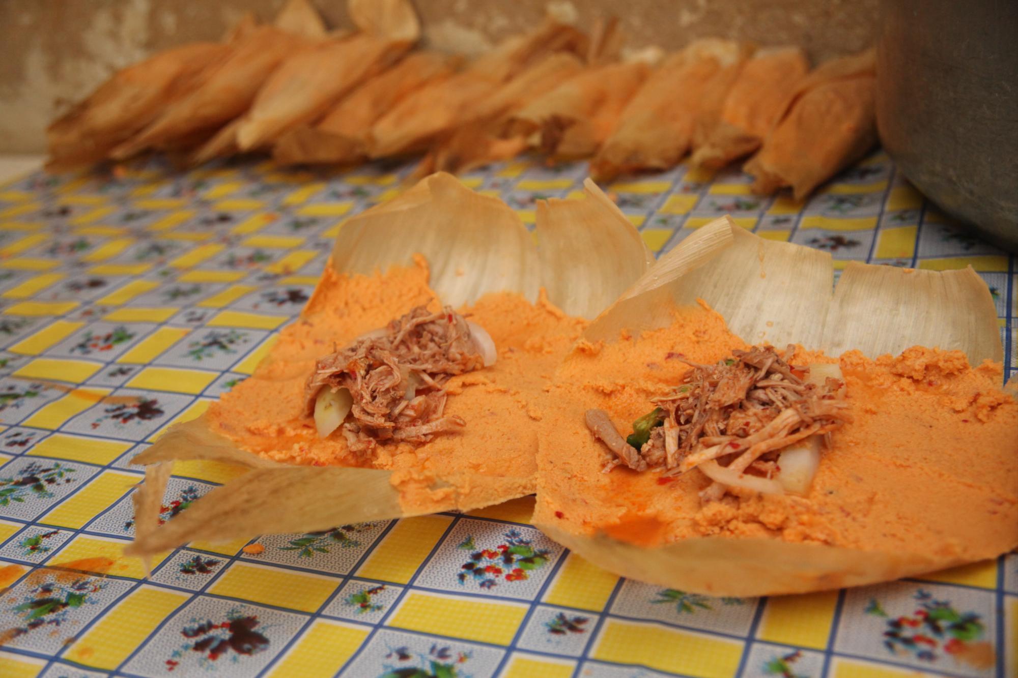 $!Tamales de carne deshebrada.