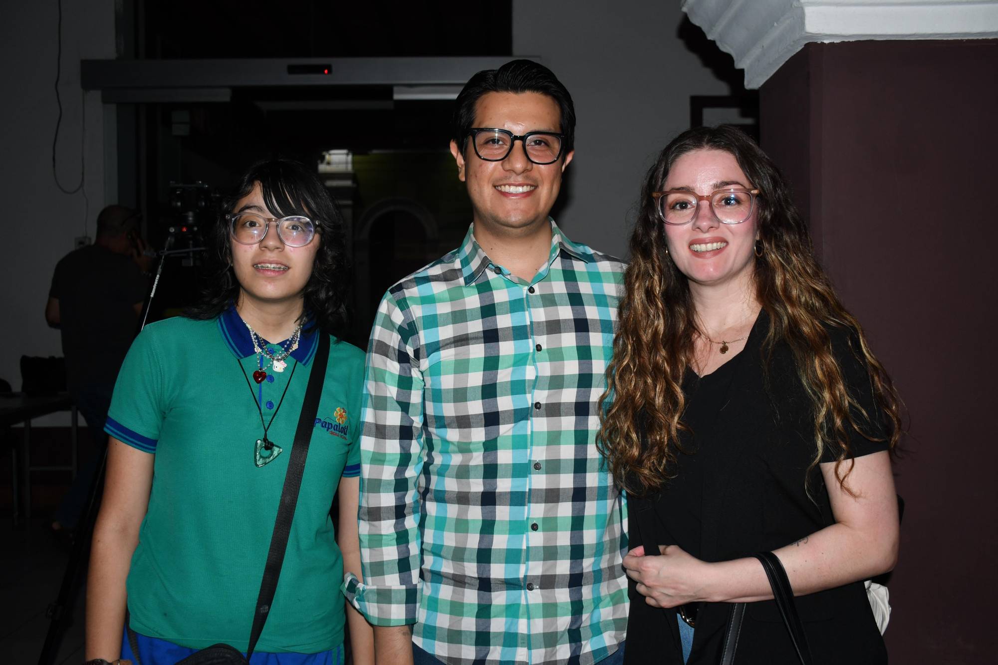 $!Galia Alcaraz, Hernán Arturo Ruiz y Mariel Iribe Zenil.