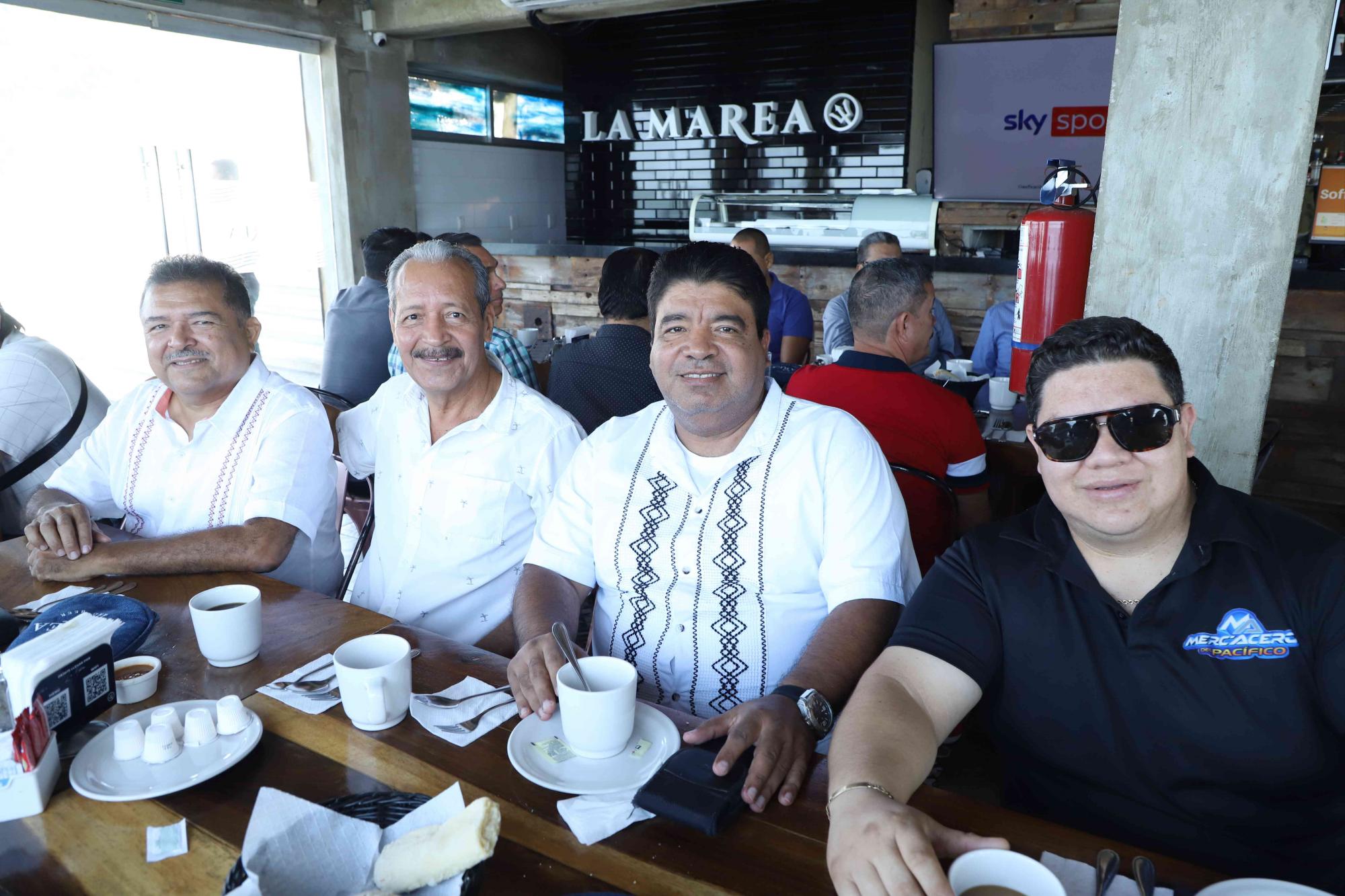 $!Luis David Pérez, Juan de Dios Garay, Aurelio Segura y Enrique Godínez.