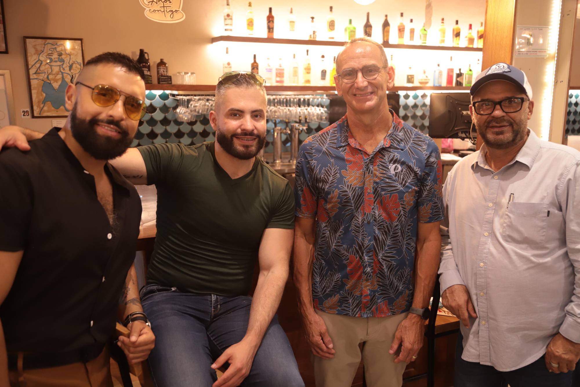 $!Jonathan Medina, Joshua Izquierdo, Rogelio Fontes y Guillermo Pérez.