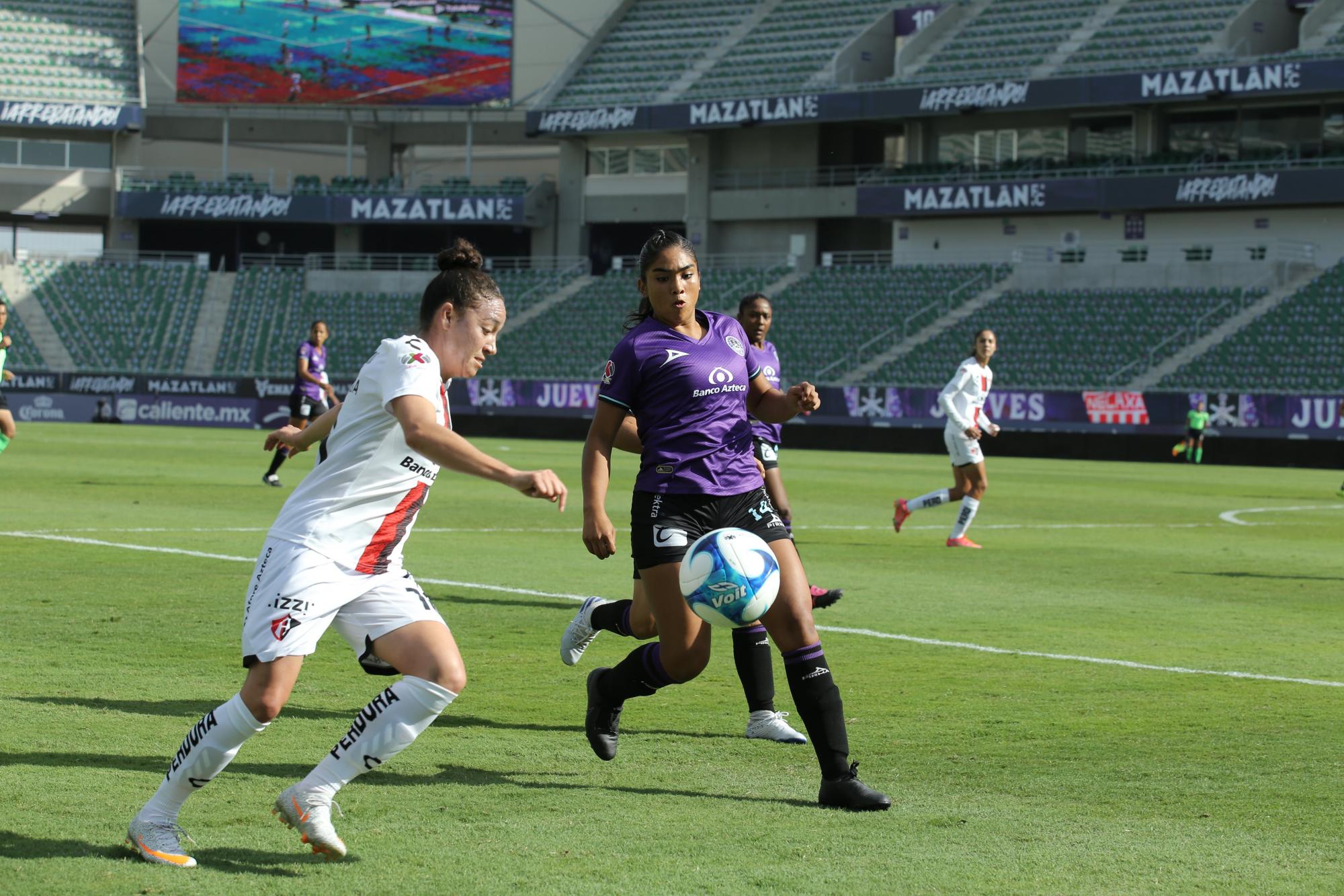 $!accions del encuentr de la liga bbca femanil, mazatlán fc vs Atlas fc, en el kraken