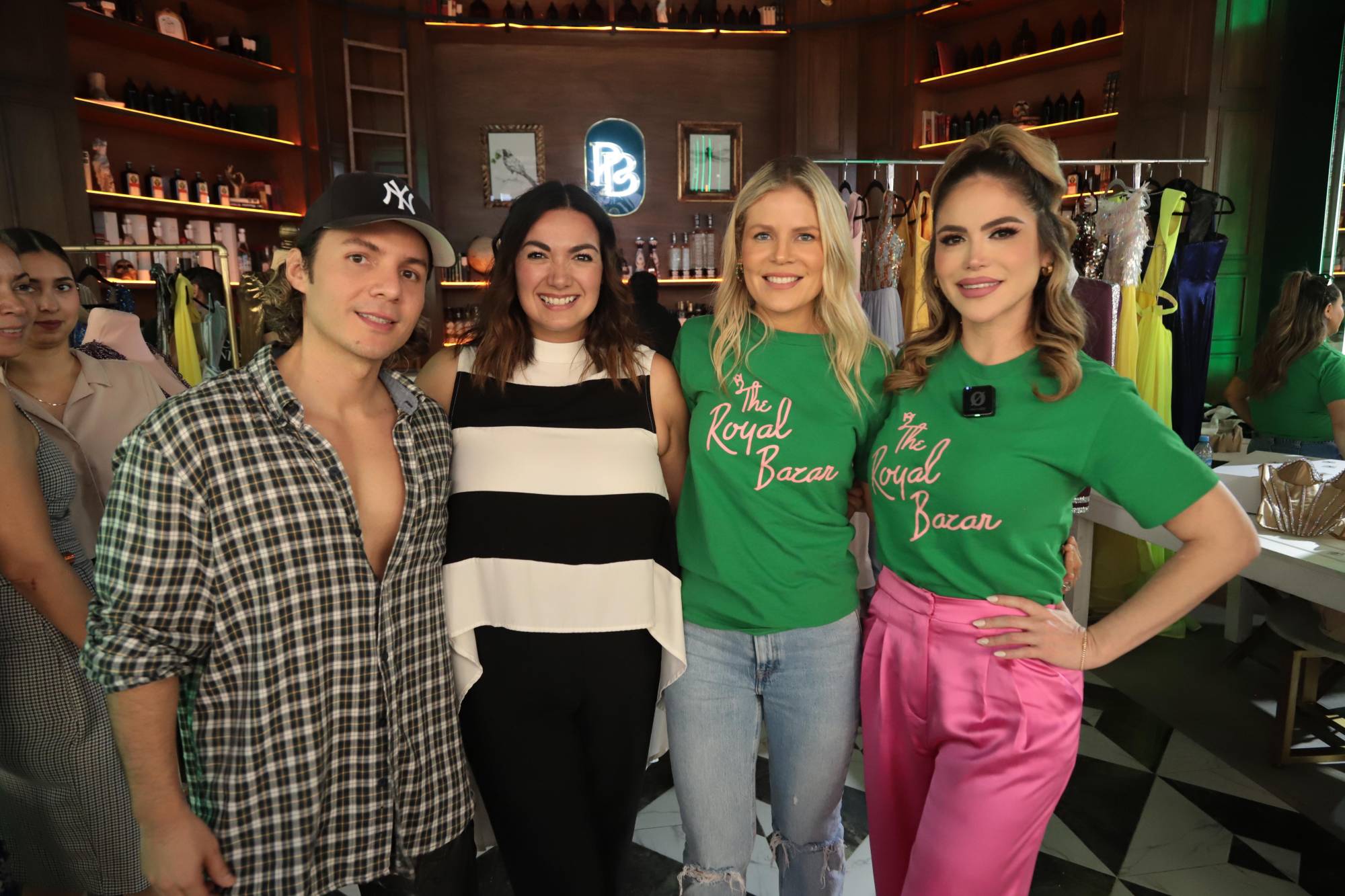 $!Édgar Ponce, Jazmín Miñón, Natalia García de Velarde y Celia Correa de Lizárraga.