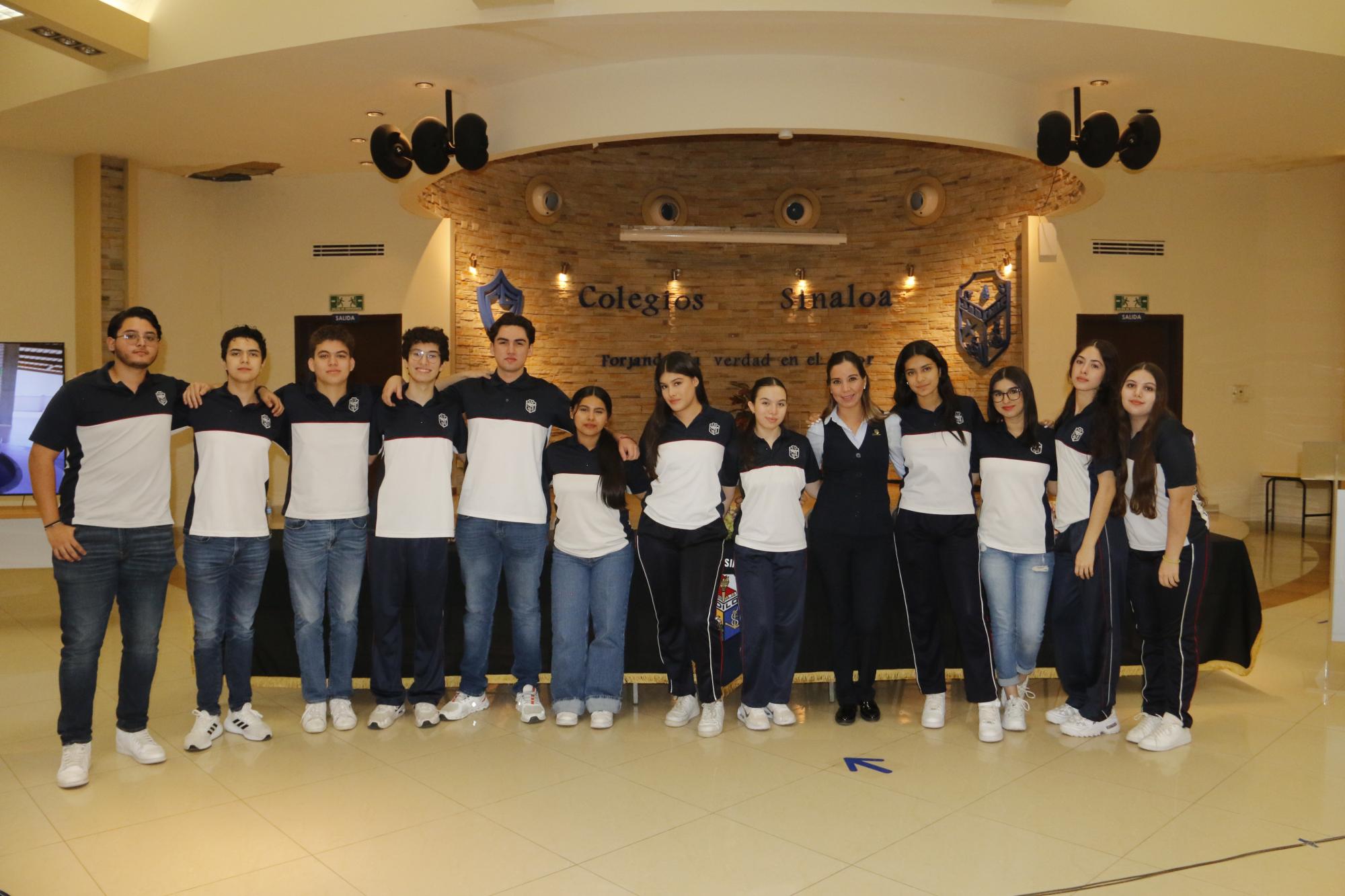 $!Los alumnos participantes.