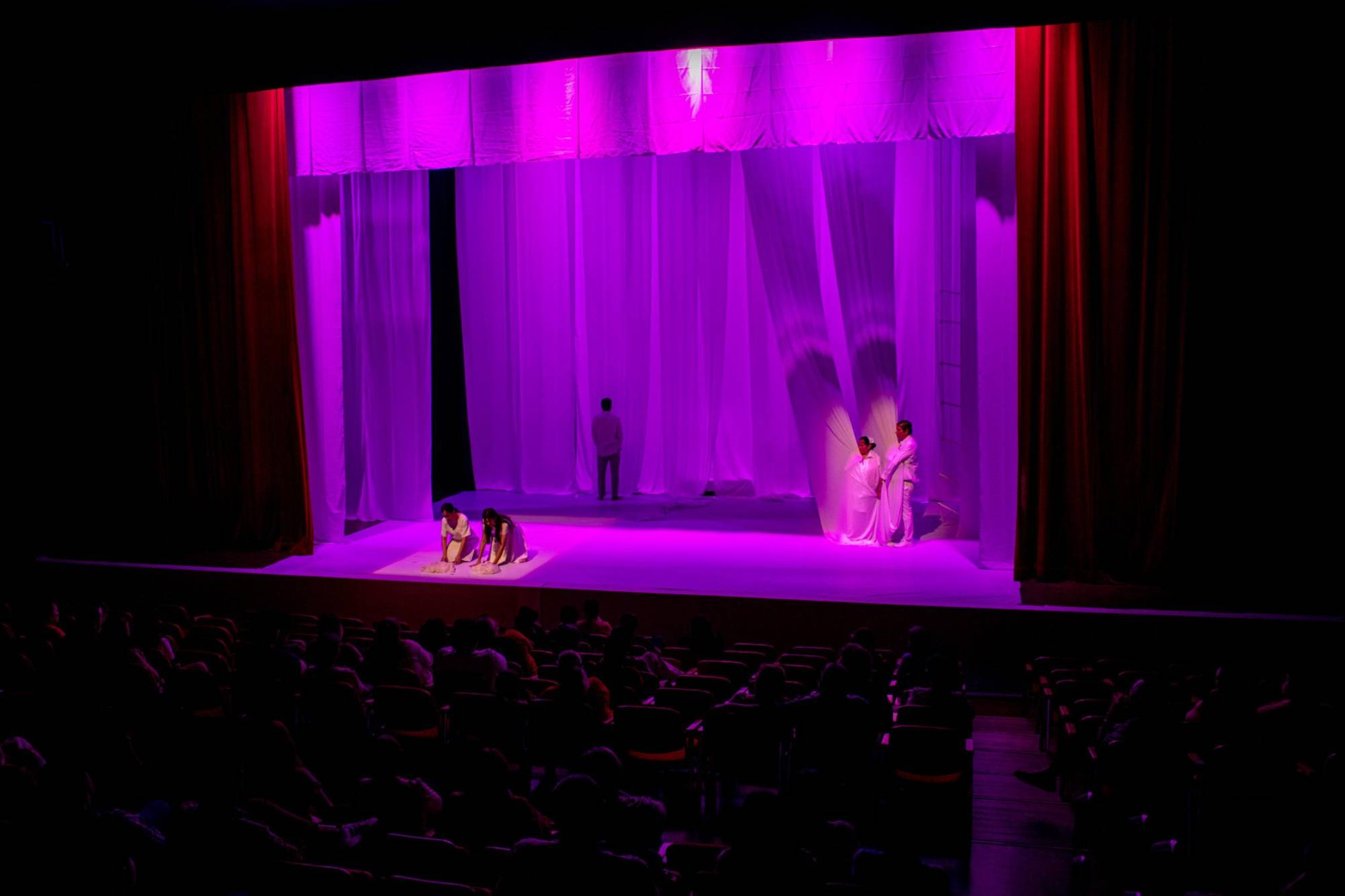 $!La obra se presentó en el auditorio del MIA.