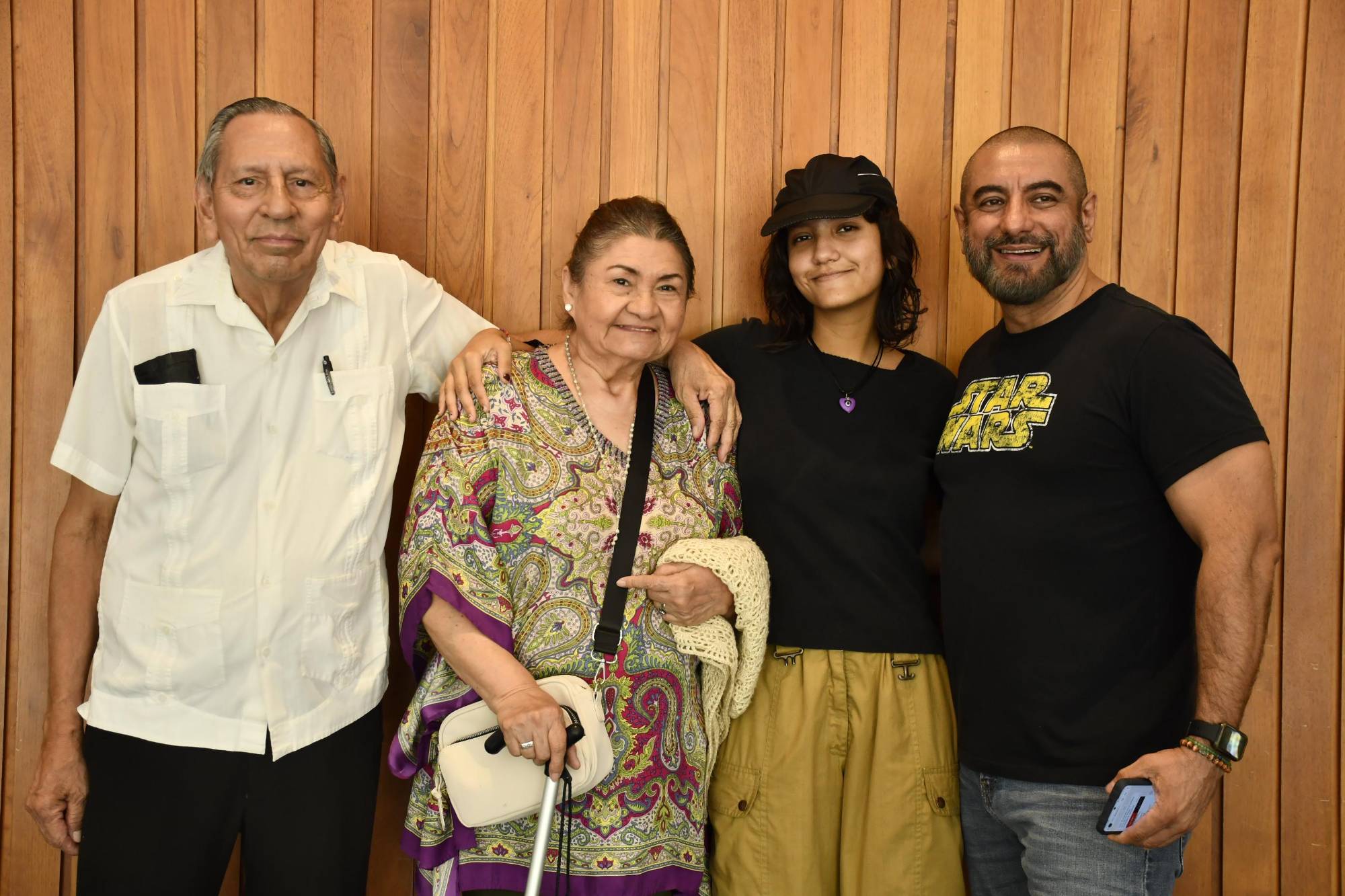 $!Las familias Gómez Llanos Peña y Rodríguez se reunieron para disfrutar del concierto.