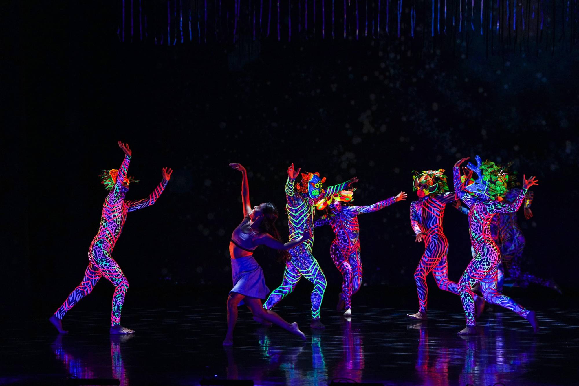 $!Fusionan danza y multimedia en el Multiverso Alebrije