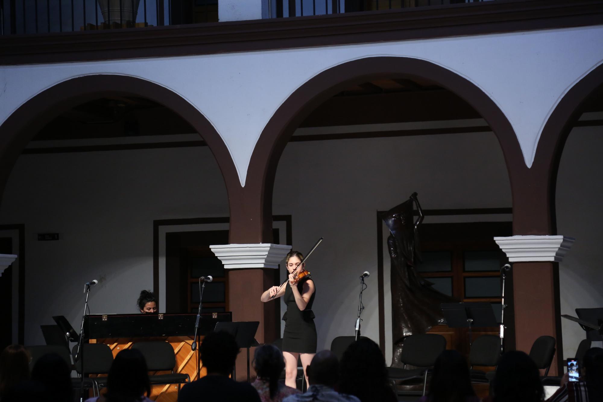 $!Estudiantes de música ofrecen recitales de violín y percusiones