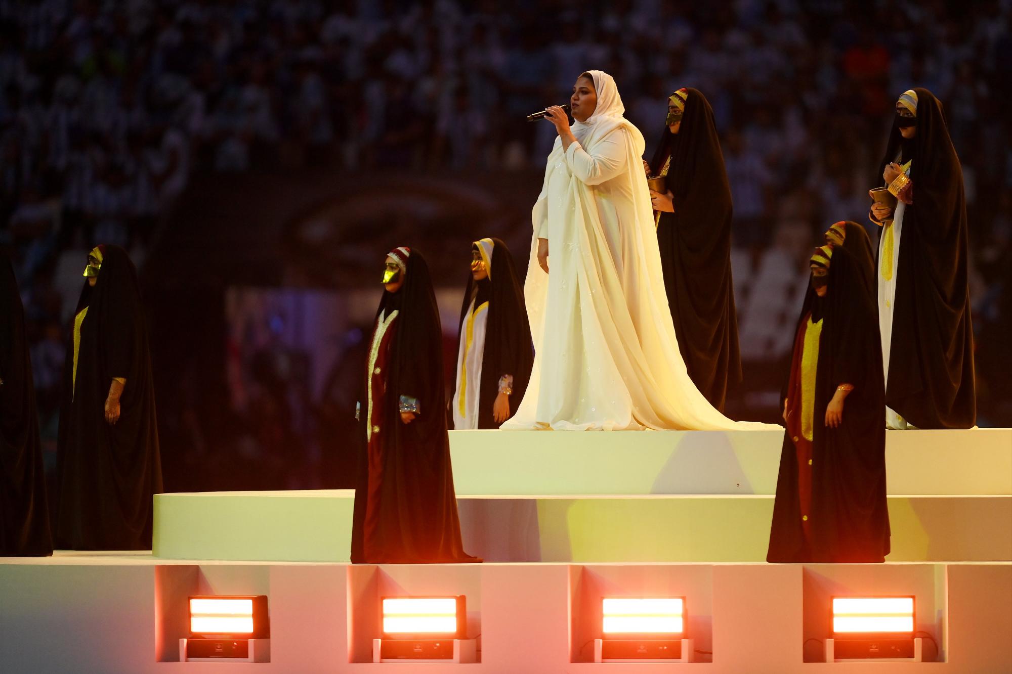 $!Música y color inundan ceremonia de clausura en Qatar