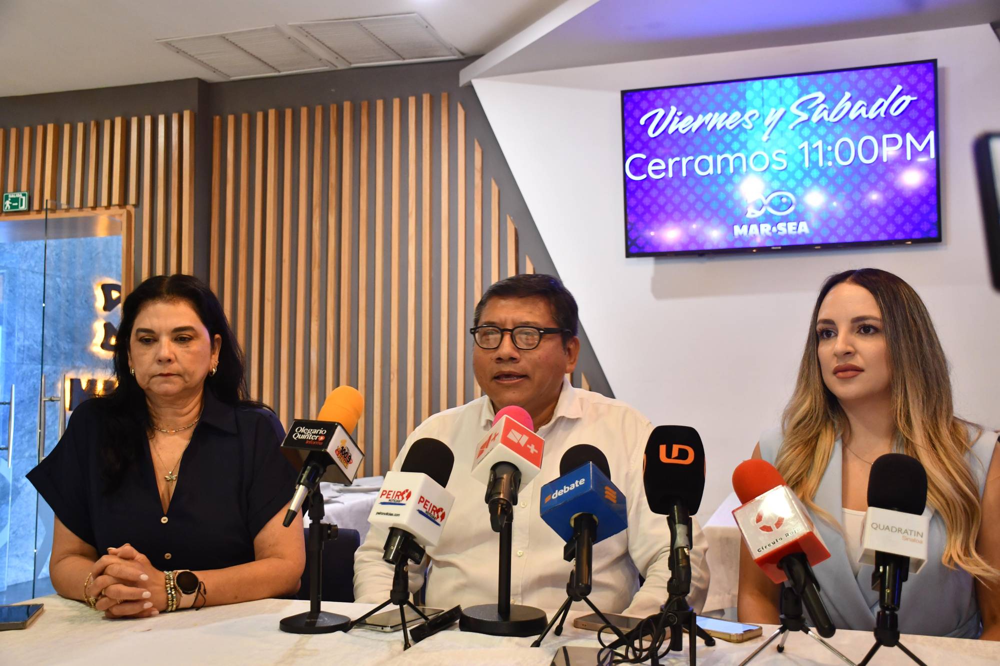 $!Cristina López Chiquete, Ricardo Seido Llantada y Sofía Flores.