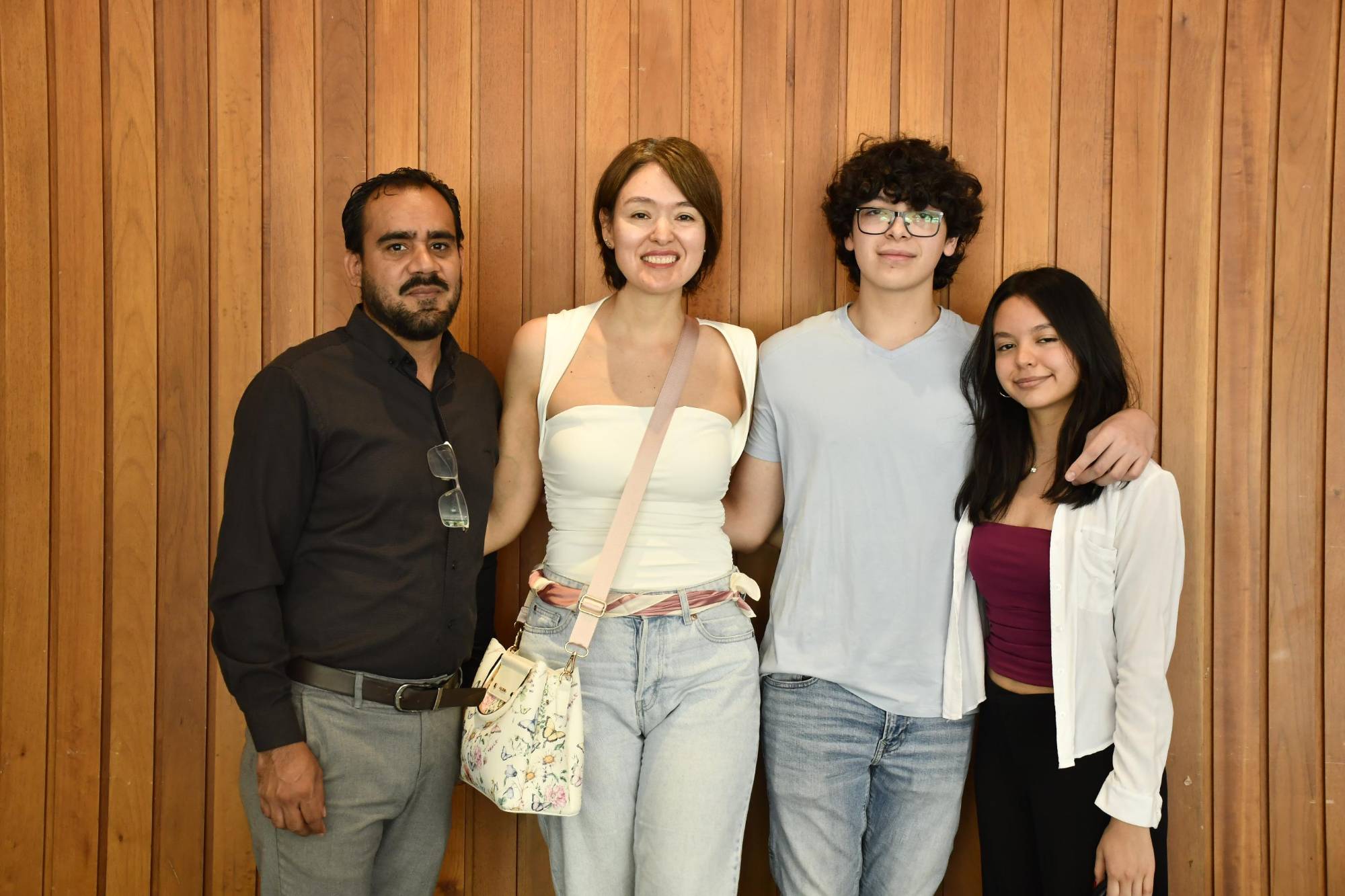 $!Jorge Delgado, Diana Ramírez, Darío Benítez y Angélica Partida.