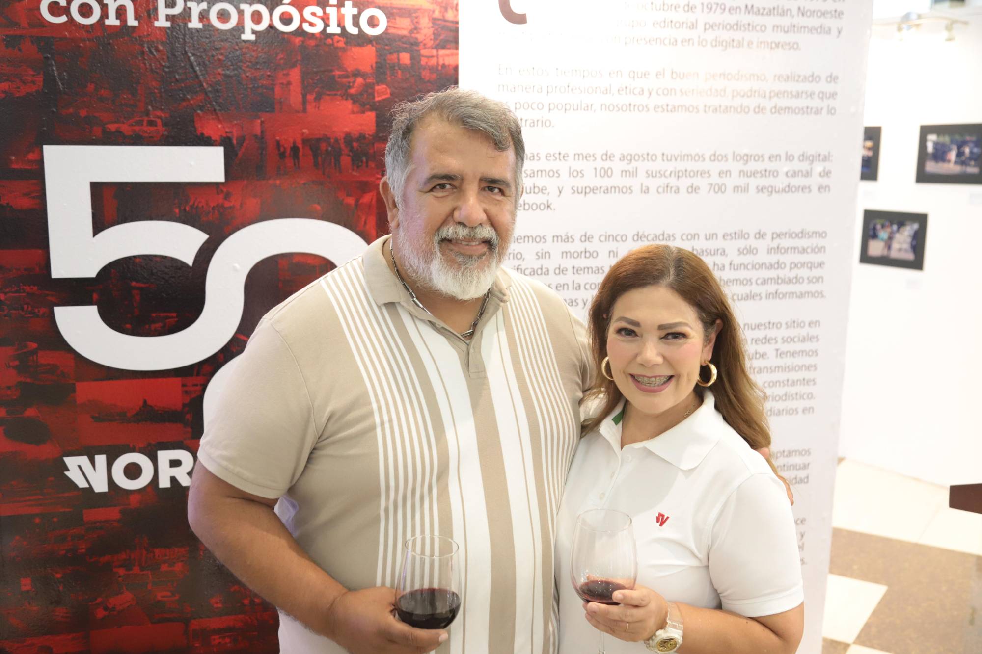 $!Rodolfo Rodríguez y Elizabeth Peraza.