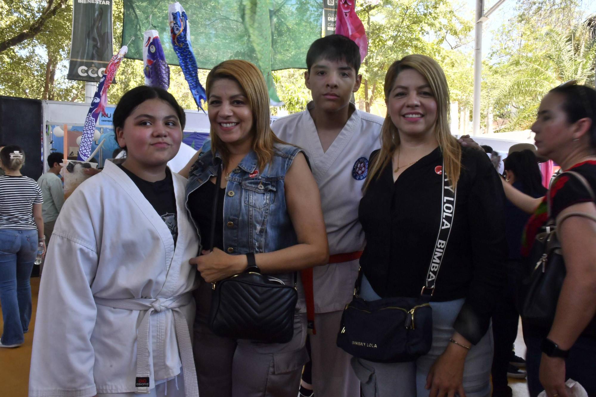 $!María José Contreras, Karen Salcedo, Ayax Higuera y Karla Salcedo.