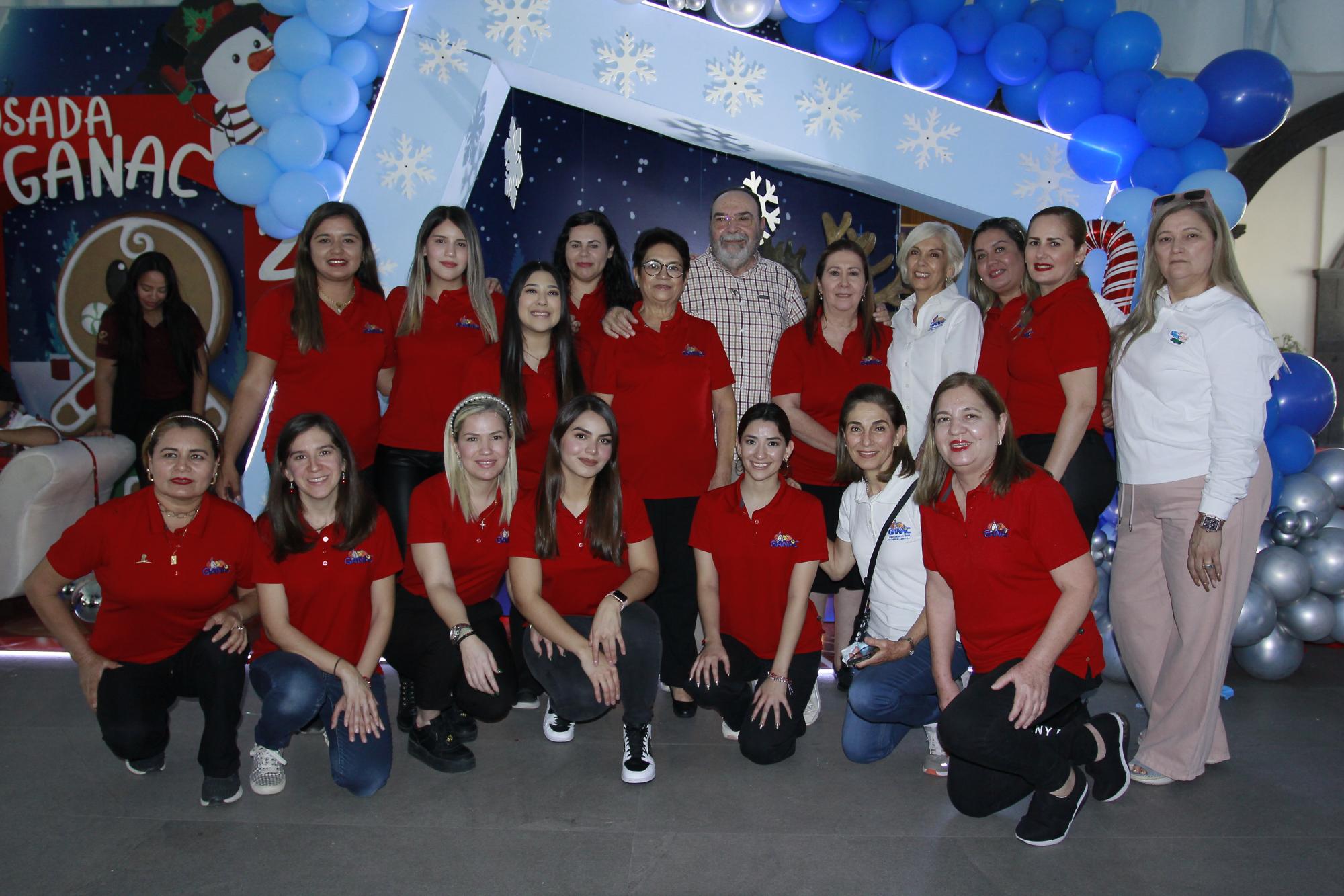 $!Celebra Ganac su tradicional posada navideña