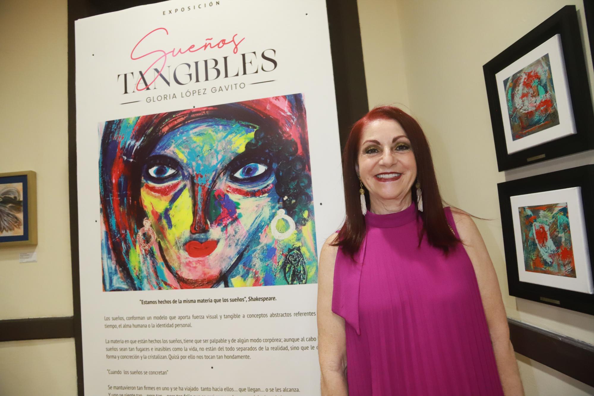 $!Gloria López Gavito presentó la exposición “Sueños Tangibles”.
