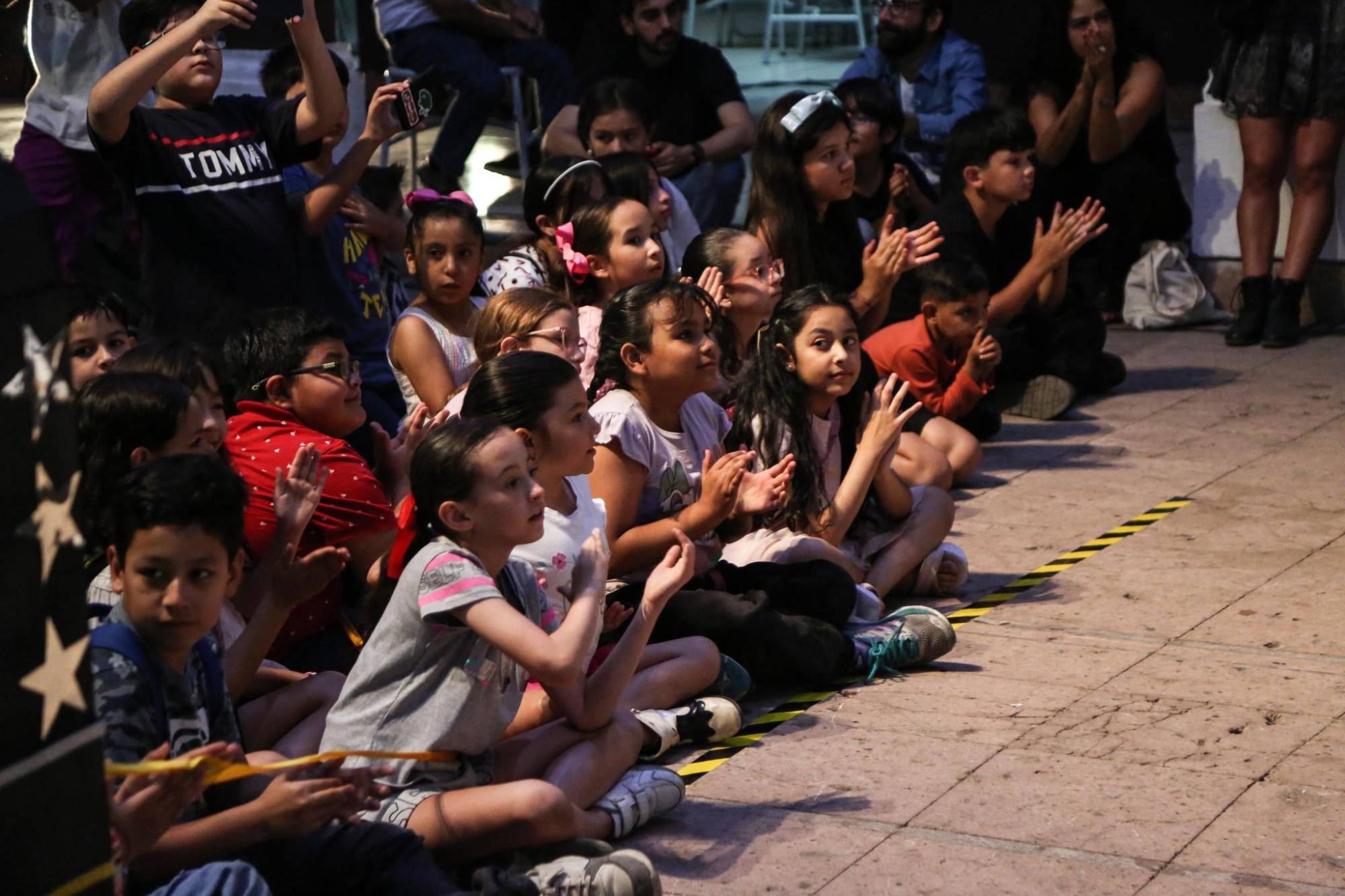 $!Los niños disfrutaron de la presentación.