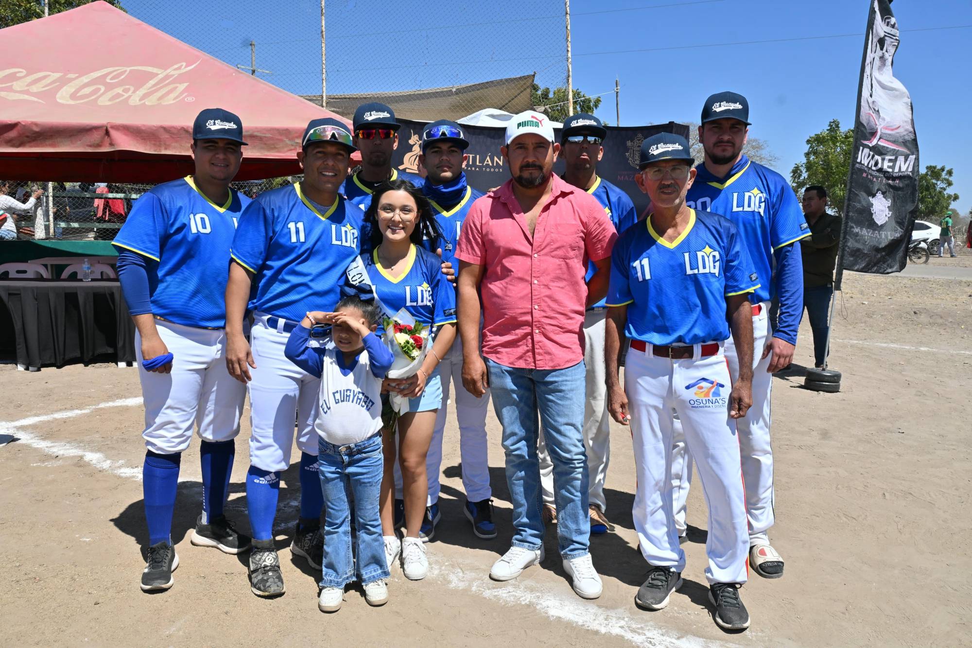 $!Reconocen labor de Lorena Aguilar en la formación de nuevos peloteros, en la comunidad La Amapa