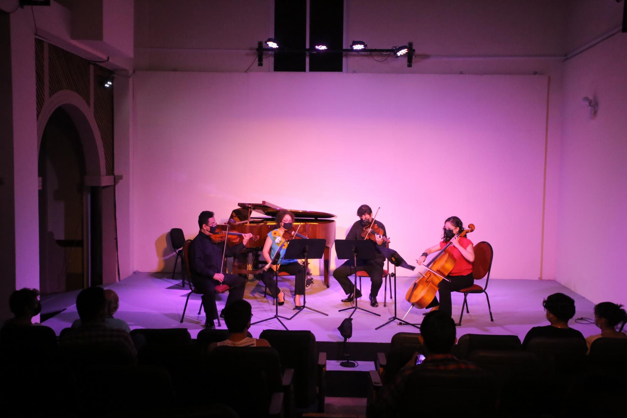 $!Del segundo concierto de “Música de Cámara” disfrutaron mazatlecos en Casa Haas.