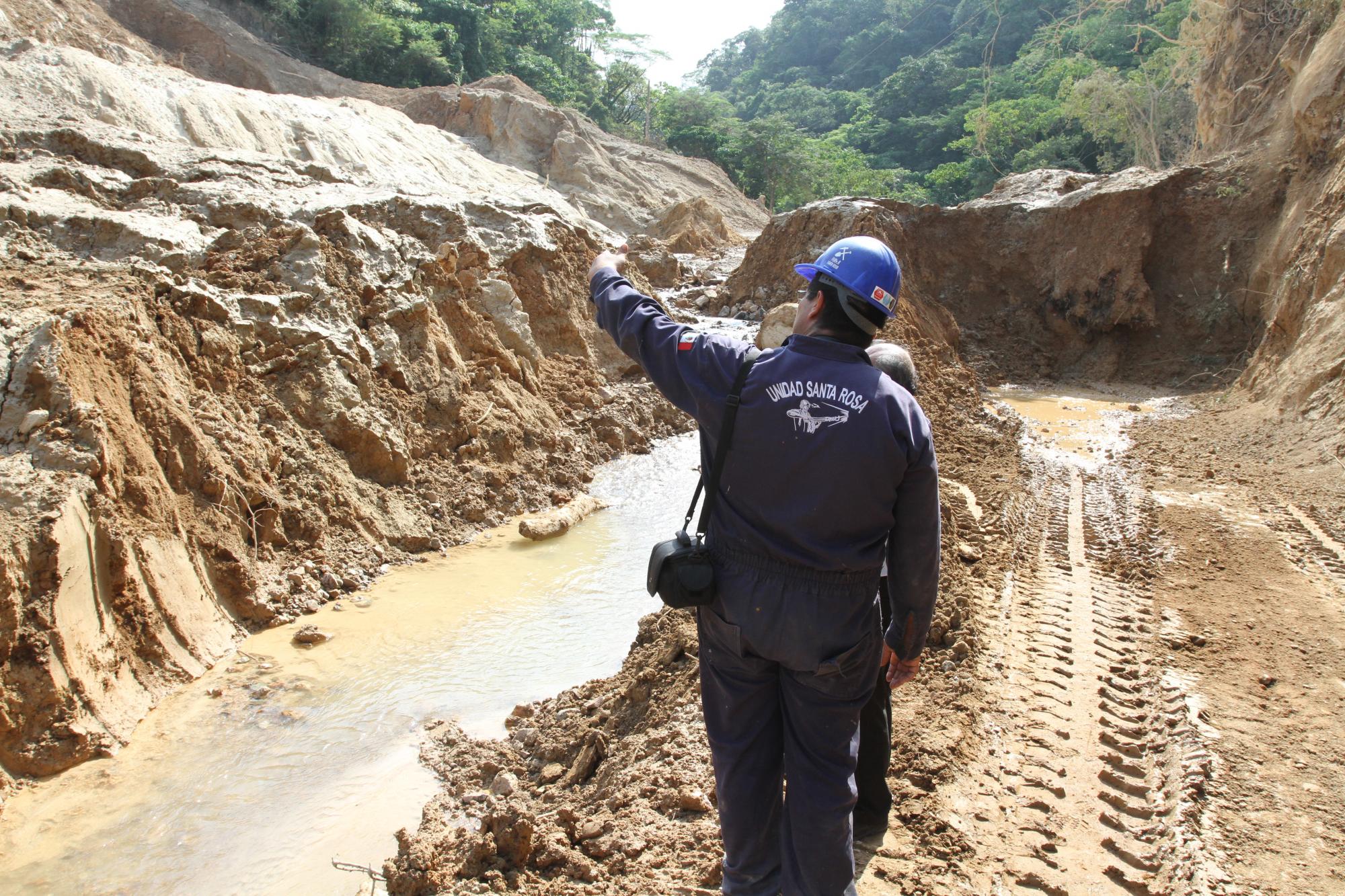 $!Problemática de la mina de Pánuco, por supuesto derrame de tóxicos al río.